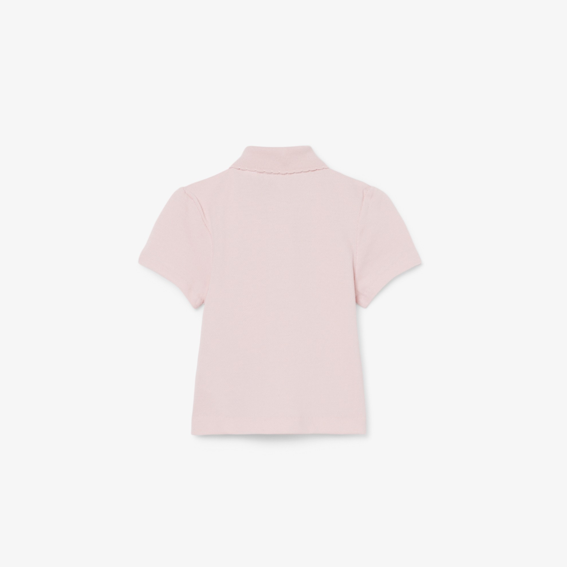 Εικόνα της Παιδική Scalloped Collar Piqué Polo Μπλούζα