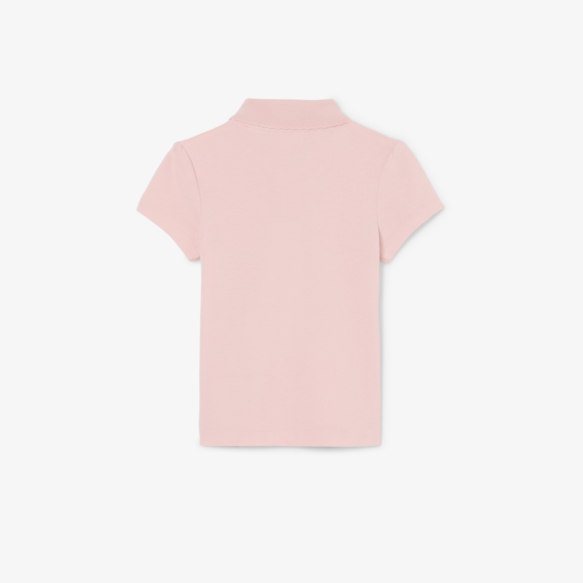 Εικόνα της Παιδική Scalloped Collar Piqué Polo Μπλούζα