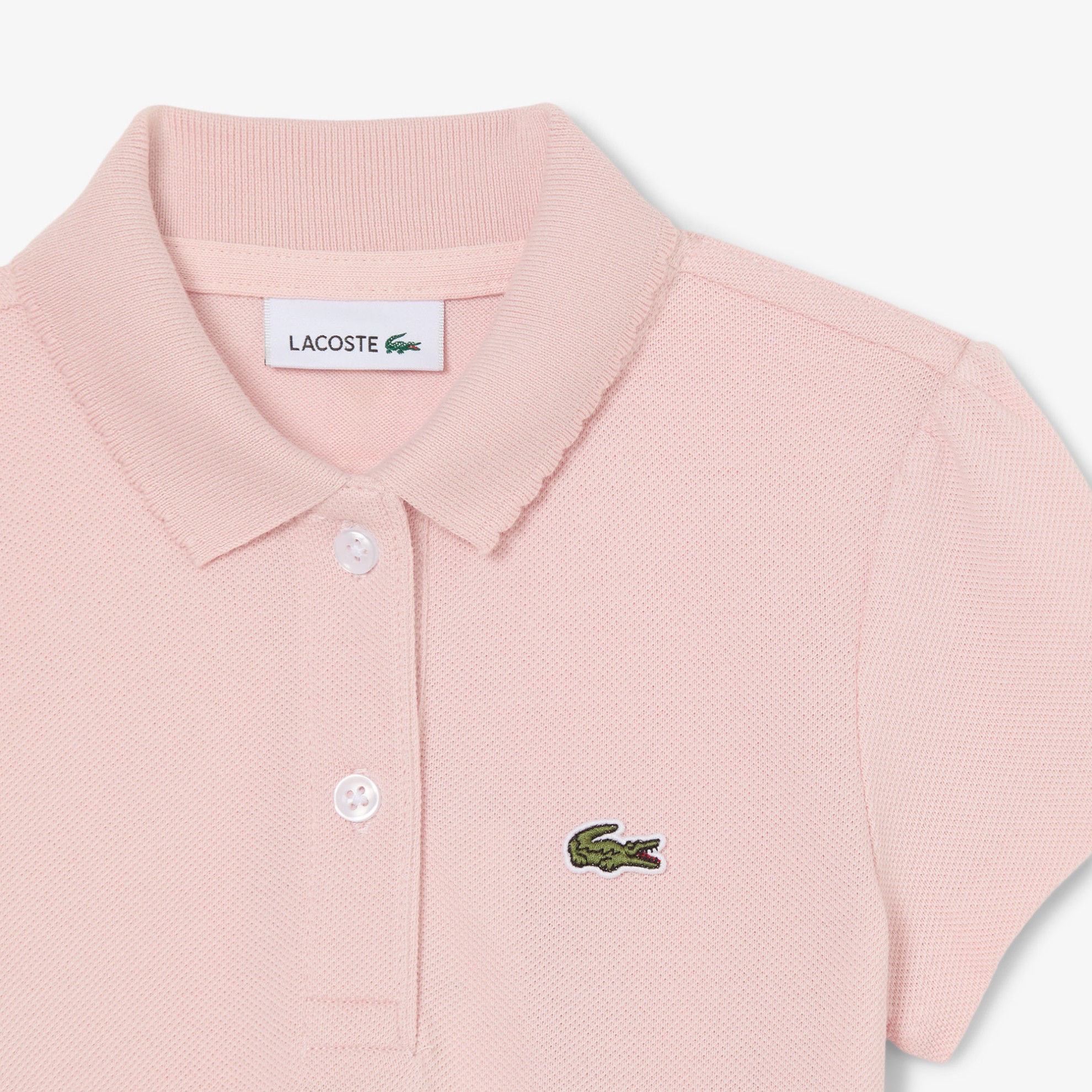 Εικόνα της Παιδική Scalloped Collar Piqué Polo Μπλούζα