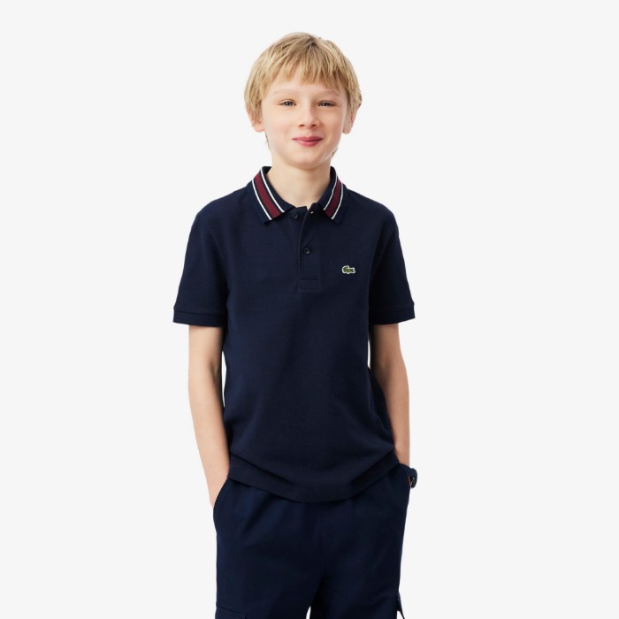 Εικόνα της Παιδική Petit Pique Polo Μπλούζα