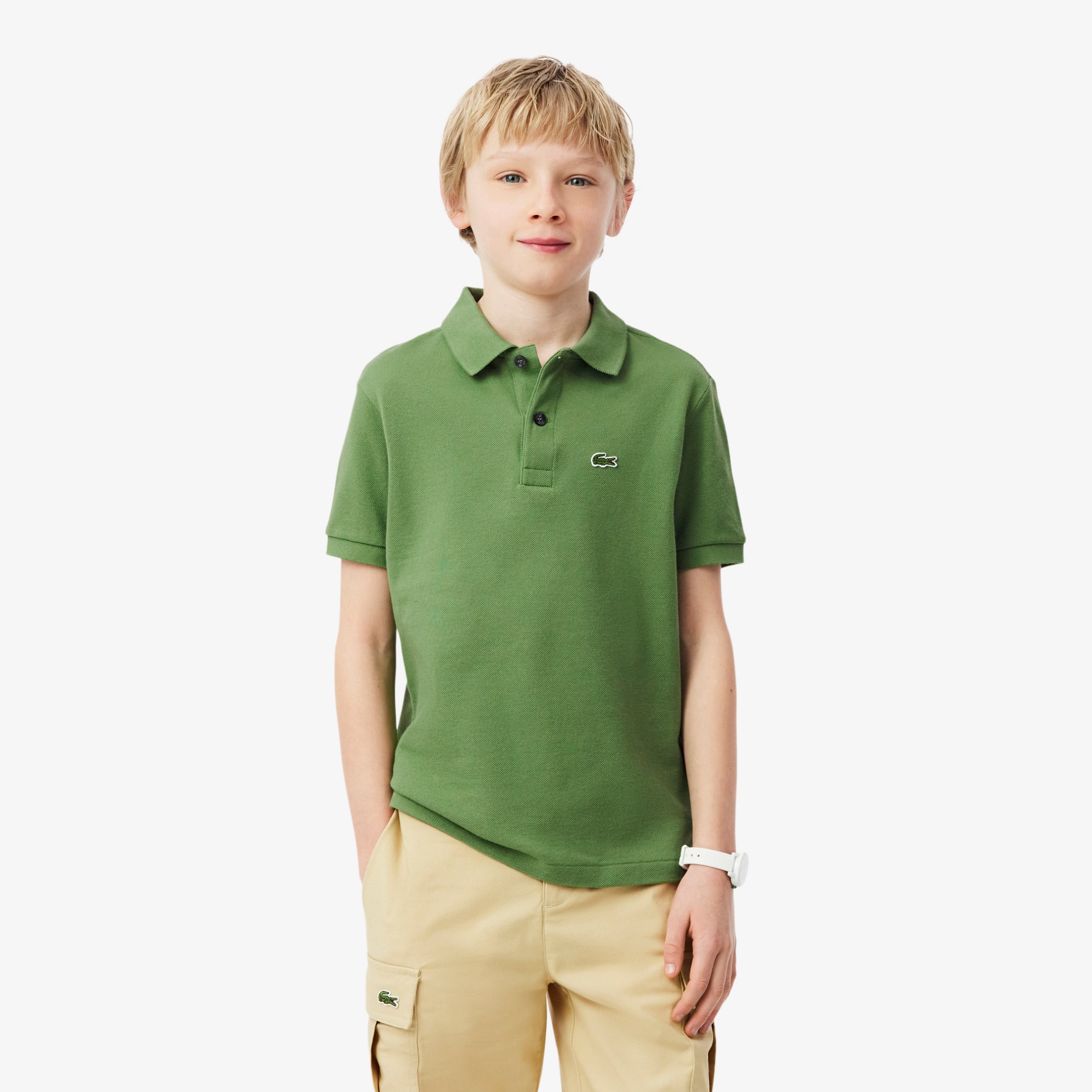 Εικόνα της Παιδική Petit Piqué Polo Μπλούζα