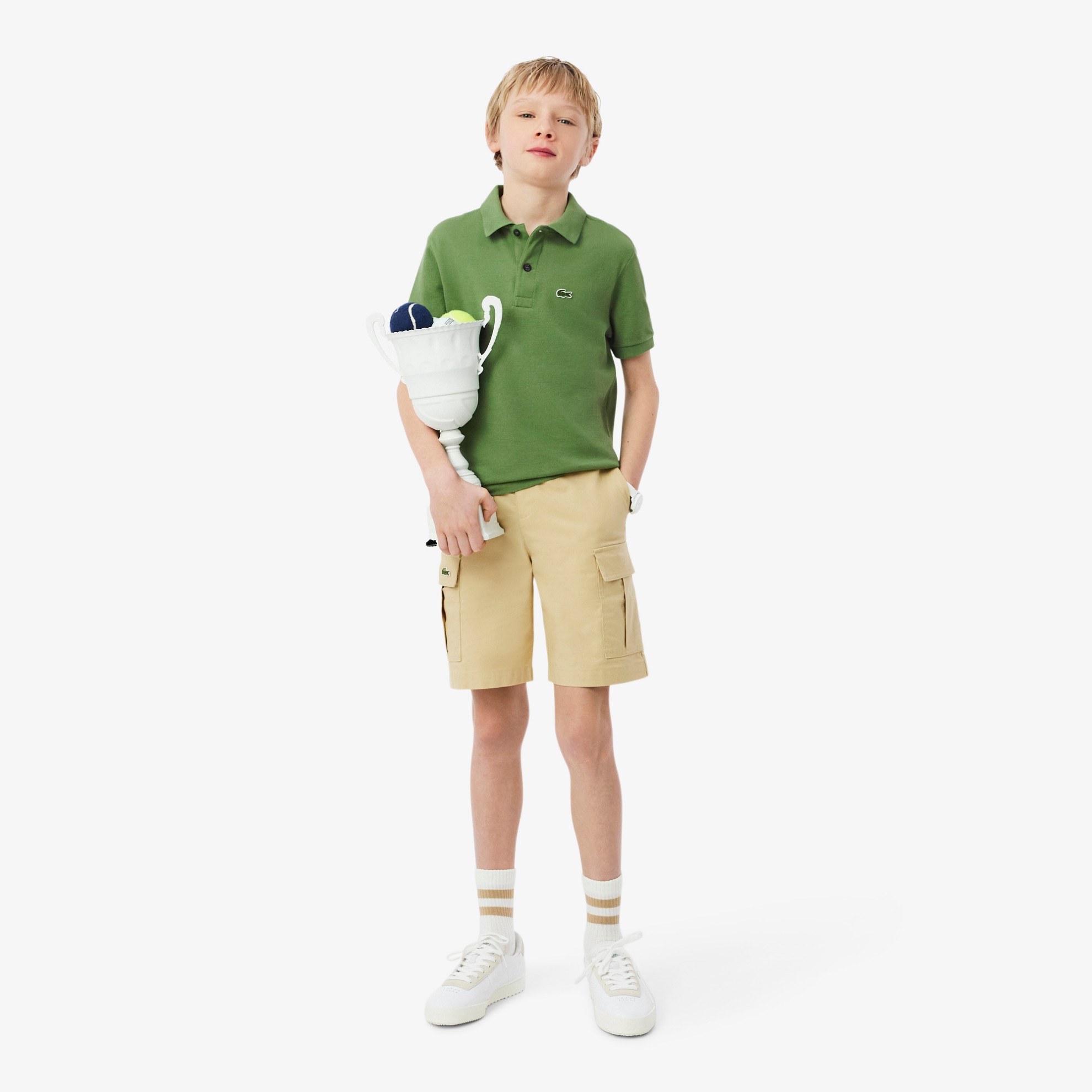 Εικόνα της Παιδική Petit Piqué Polo Μπλούζα