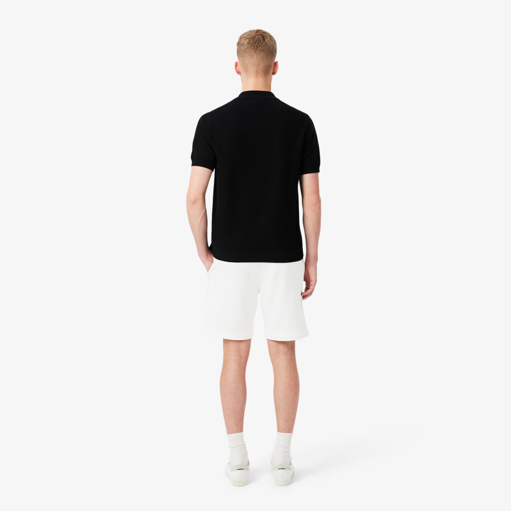 Εικόνα της Ανδρικό Logo Stripe Fleece Σορτς Regular Fit 