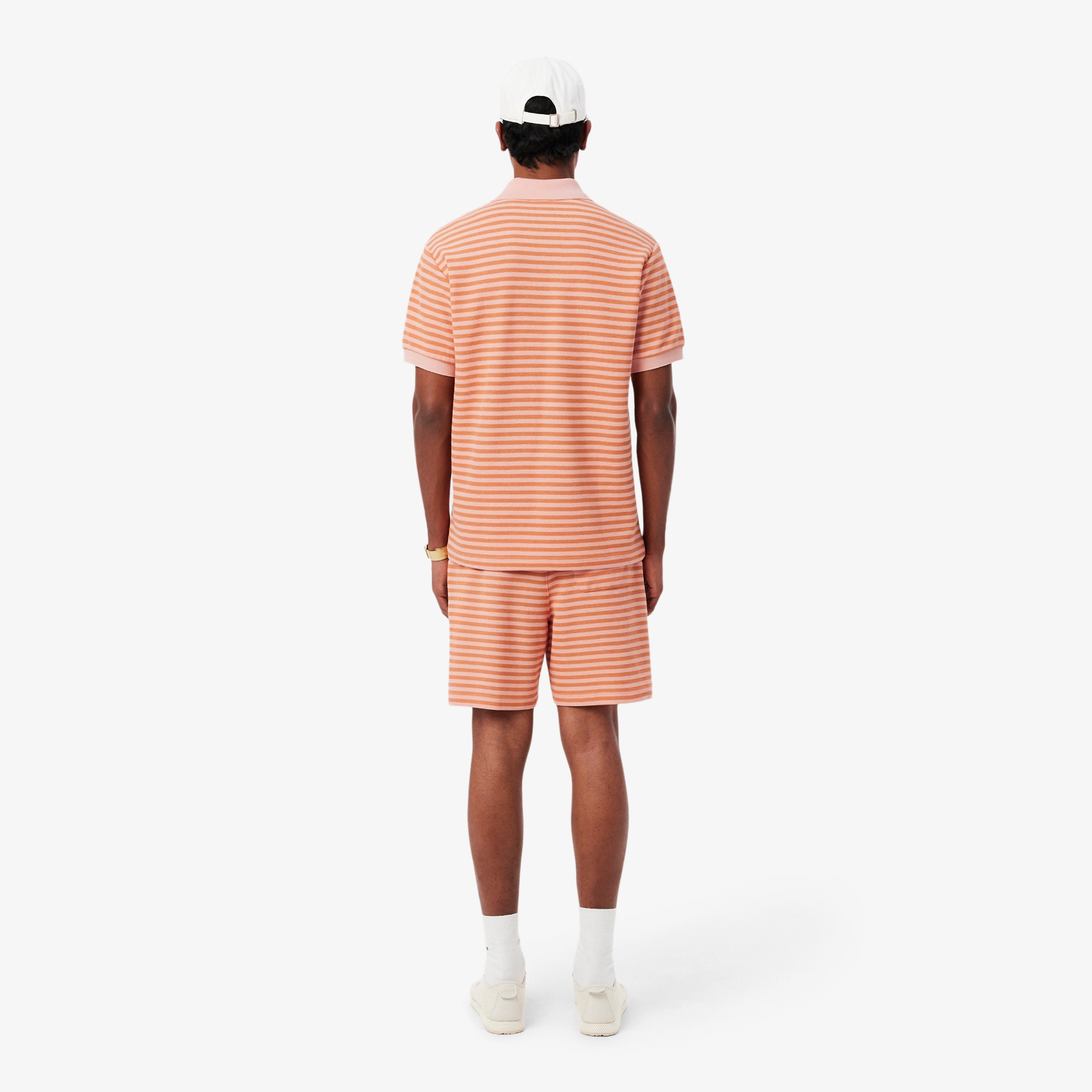 Εικόνα της Ανδρικό Cotton Ριγέ Σορτς Regular Fit 