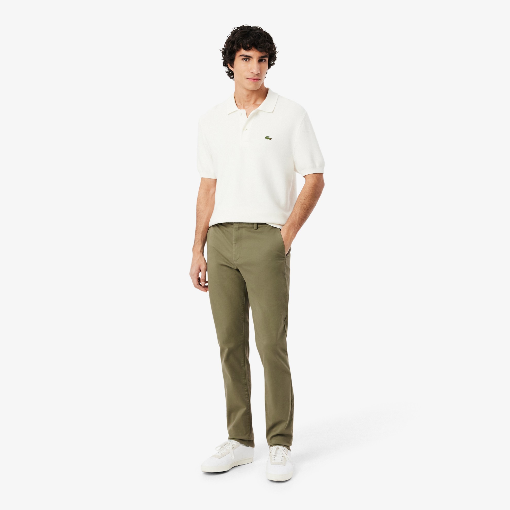 Εικόνα της Ανδρικό Stretch Twill Chinos Slim Fit 