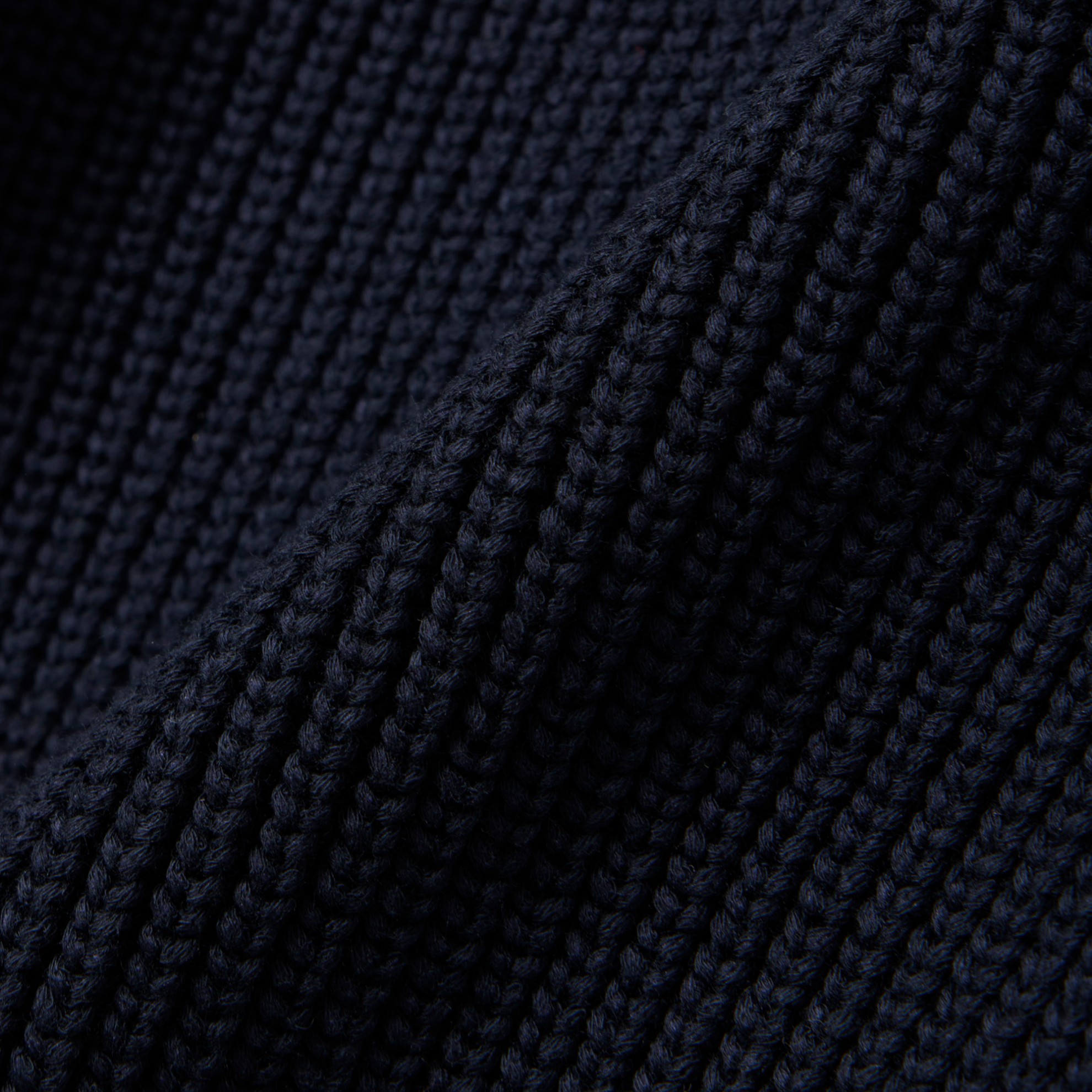 Εικόνα της Ανδρικό Badge Accent Pearl Rib Polo Collar Πουλόβερ