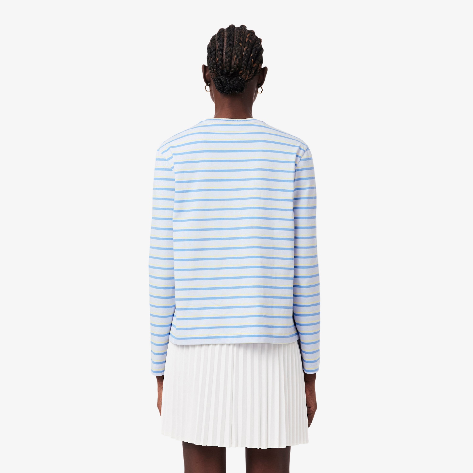 Εικόνα της Γυναικείο Μακρυμάνικο Ριγέ Jersey T-shirt