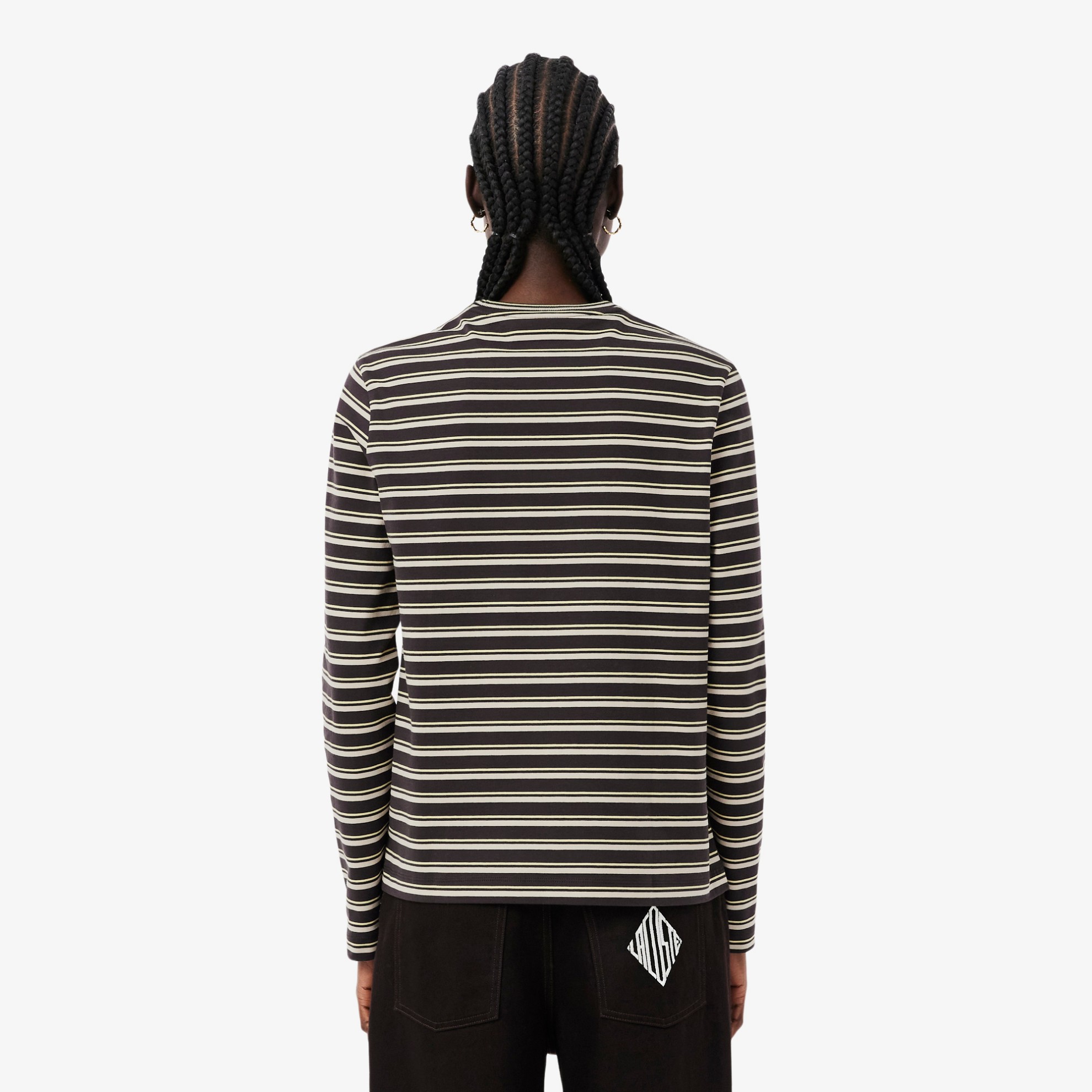 Εικόνα της Γυναικείο Μακρυμάνικο Ριγέ Jersey T-shirt