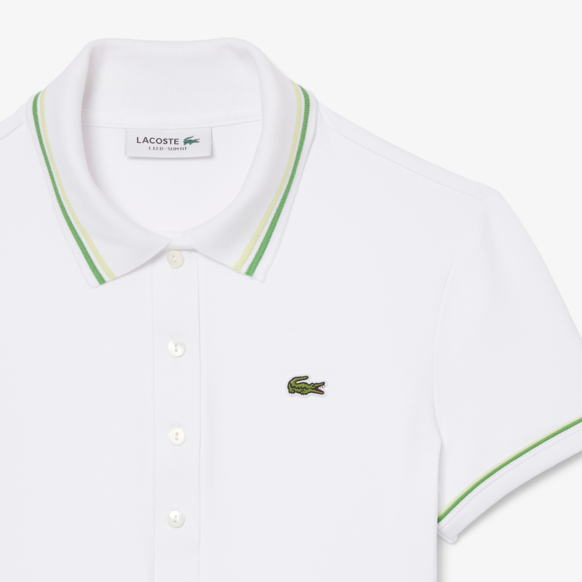 Εικόνα της Γυναικεία L.12.D Slim Fit Trim Detail Polo Μπλούζα 