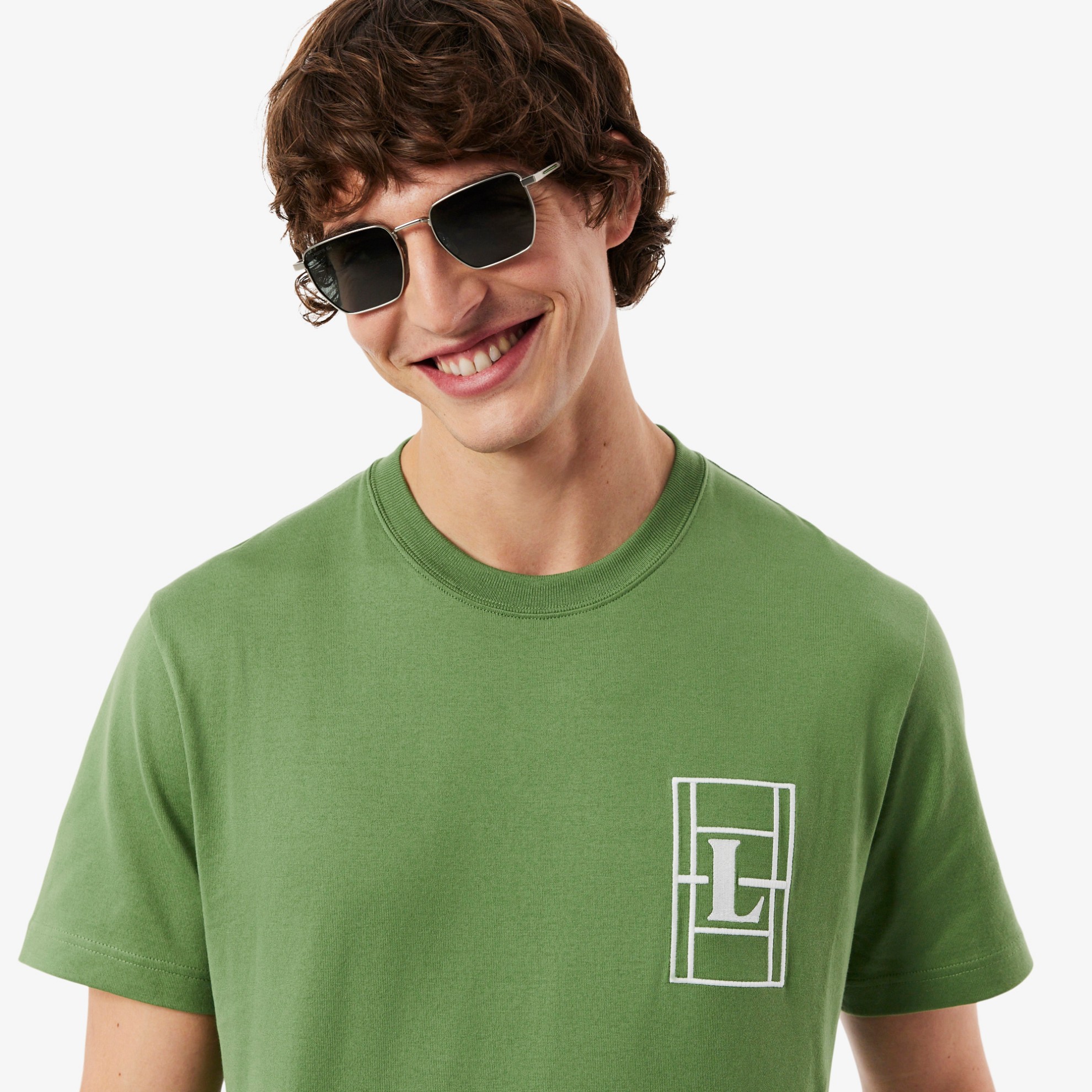 Εικόνα της Ανδρικό Embroidered Heavy Jersey T-shirt