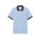 Εικόνα της Ανδρική Contrast Rib Polo Μπλούζα Classic Fit 