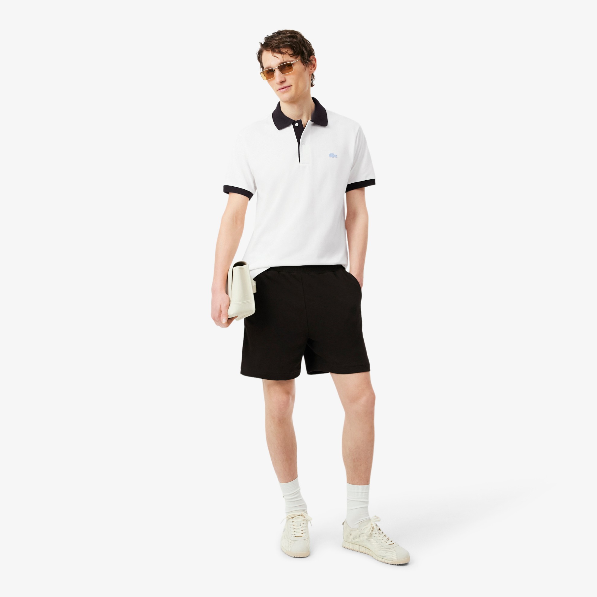 Εικόνα της Contrast Rib Polo Μπλούζα Classic Fit 
