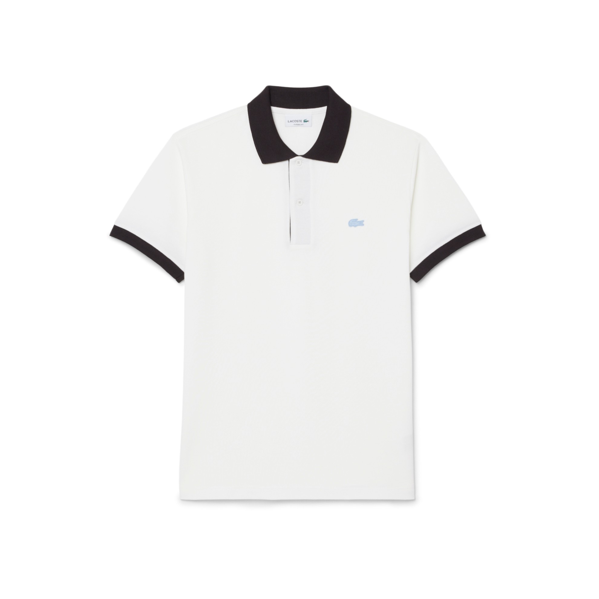 Εικόνα της Contrast Rib Polo Μπλούζα Classic Fit 