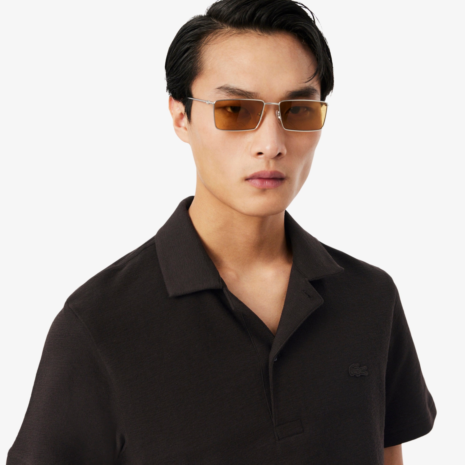 Εικόνα της Textured Polo Μπλούζα Classic Fit 