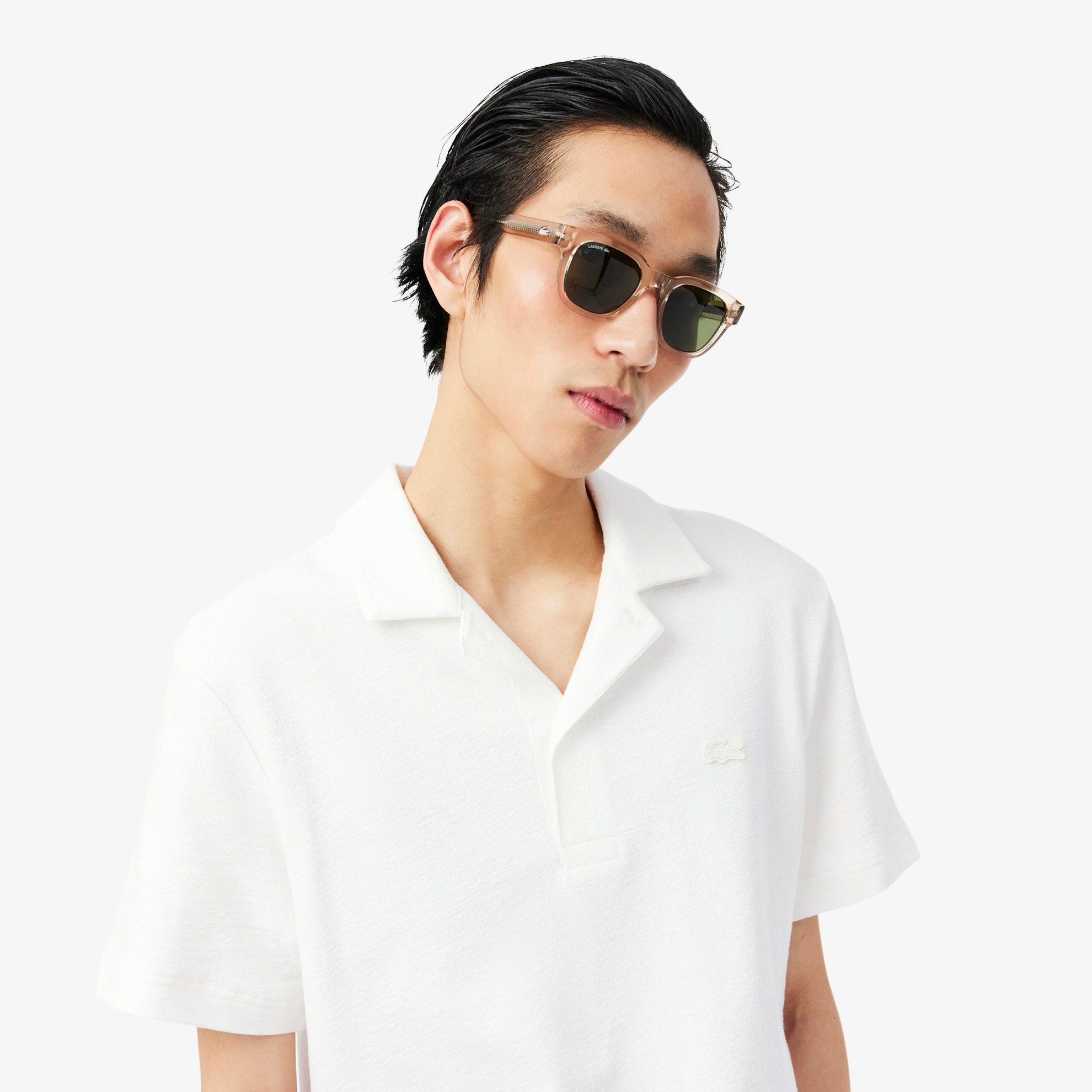 Εικόνα της Textured Polo Μπλούζα Classic Fit 