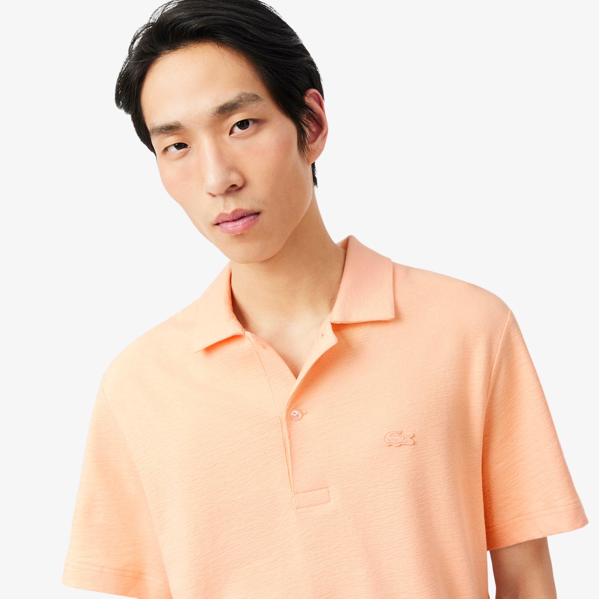 Εικόνα της Textured Polo Μπλούζα Classic Fit 