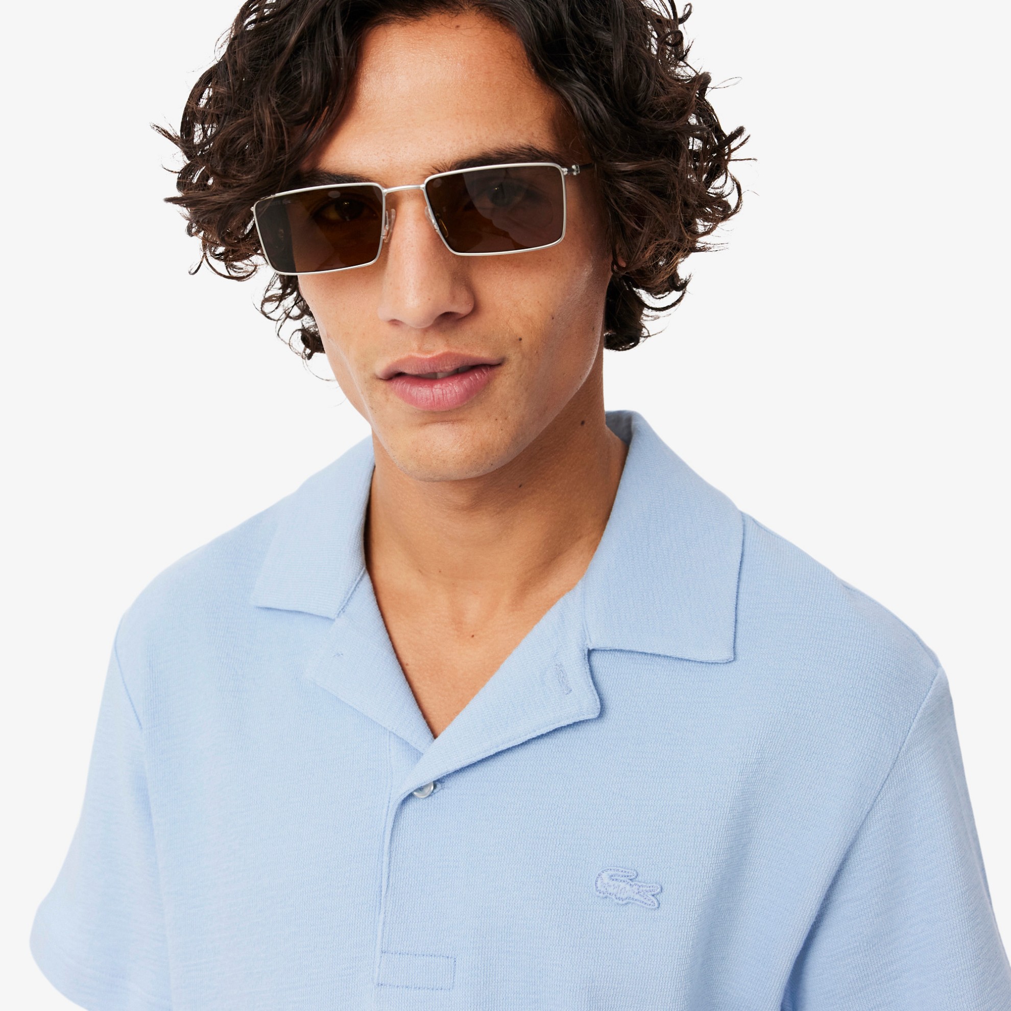 Εικόνα της Textured Polo Μπλούζα Classic Fit 