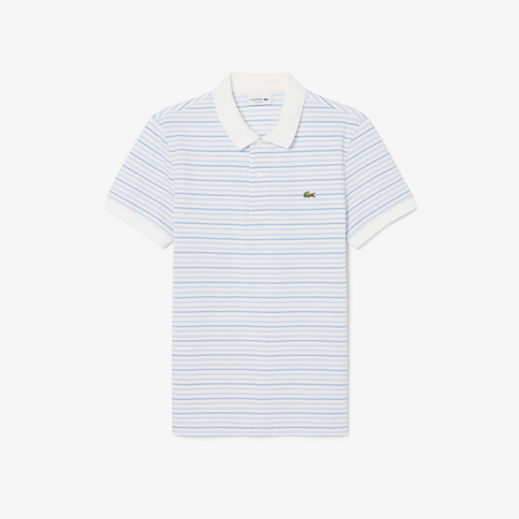 Εικόνα της Ανδρική Petit Piqué Ριγέ Polo Μπλούζα Classic Fit 