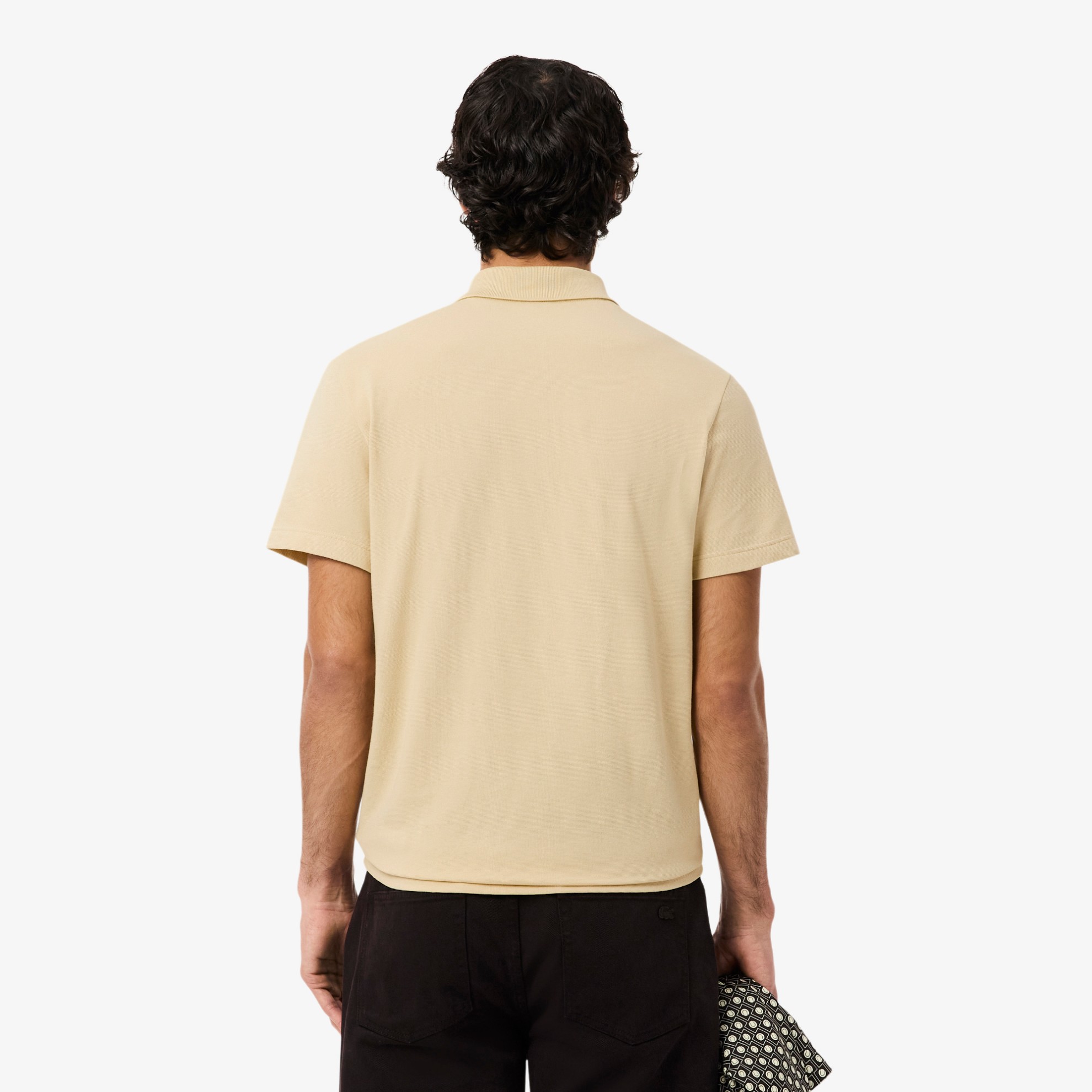 Εικόνα της Ανδρική Cotton Blend Polo Μπλούζα Regular Fit 