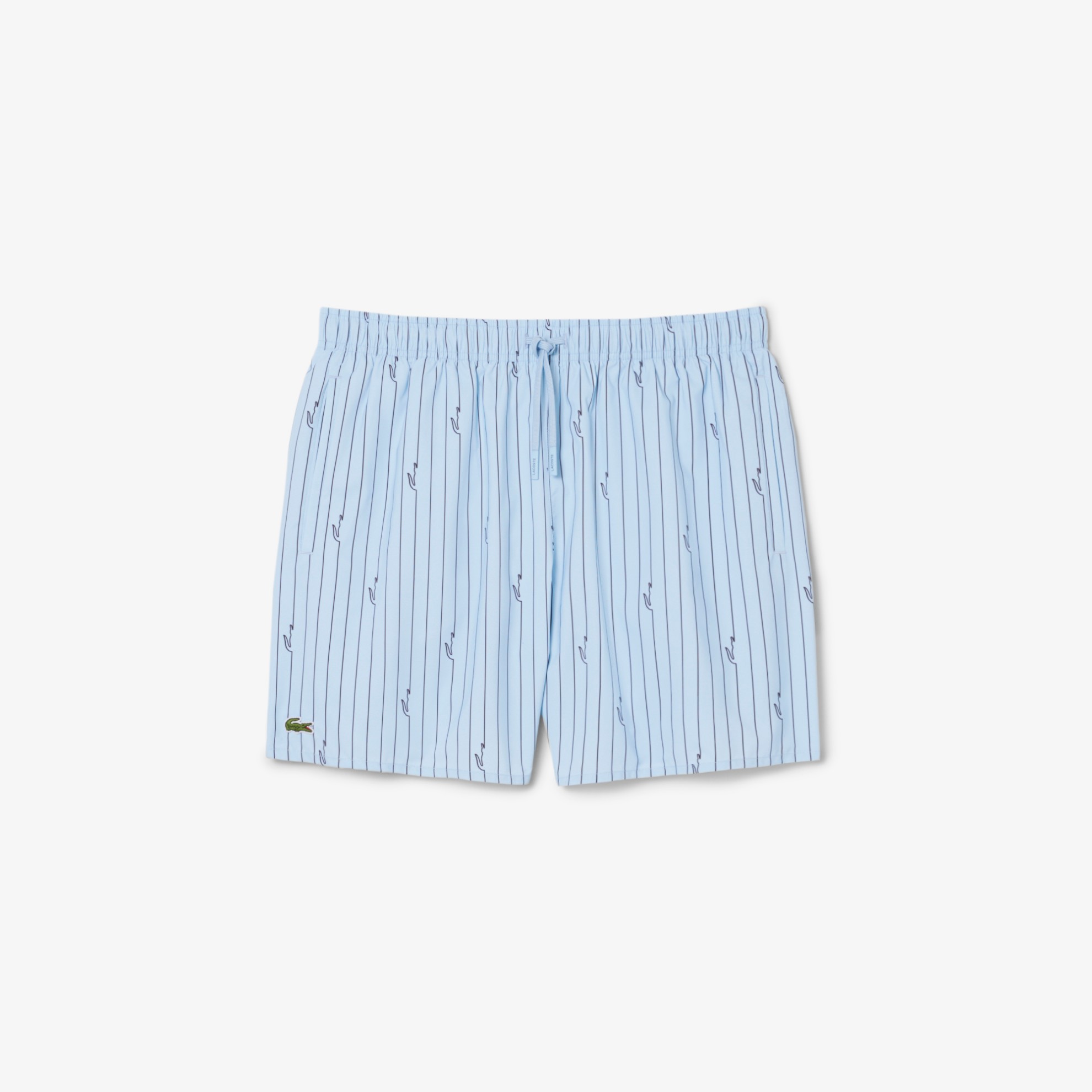 Εικόνα της Ανδρικό Mid Length Crocodile Print Swim Μαγιό