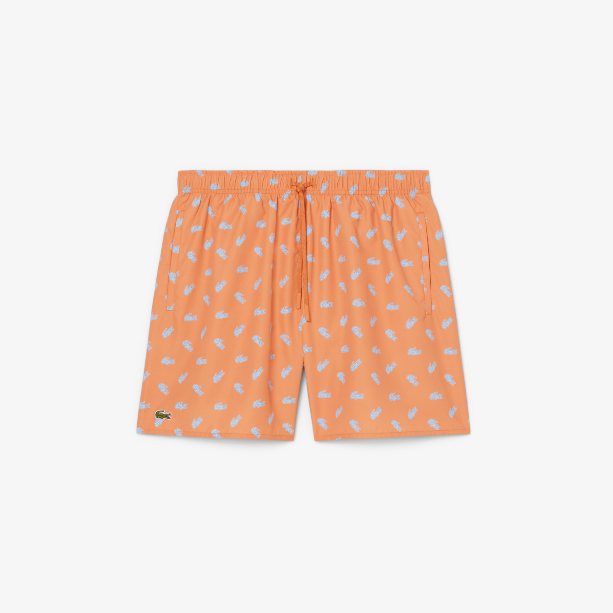 Εικόνα της Ανδρικό Mid Length Crocodile Print Swim Μαγιό