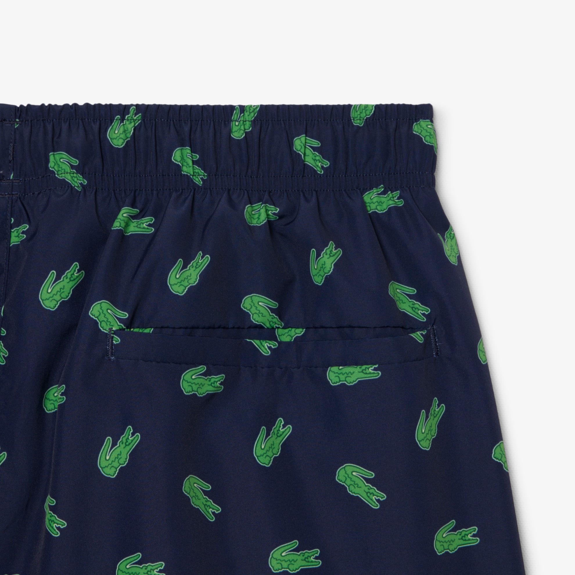Εικόνα της Ανδρικό Mid Length Crocodile Print Swim Μαγιό