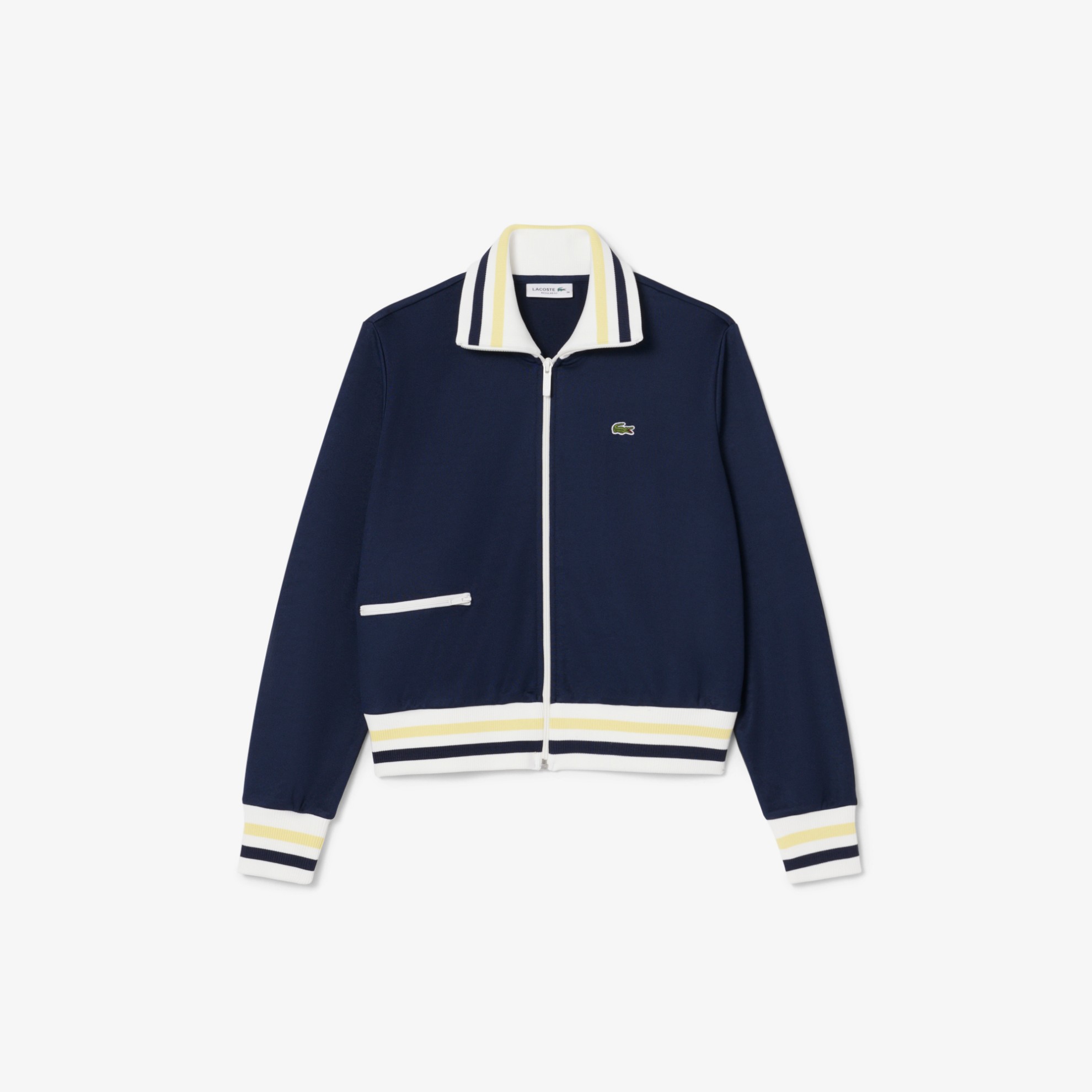 Εικόνα της Γυναικείο Zipped Stripe Accent Φούτερ 
