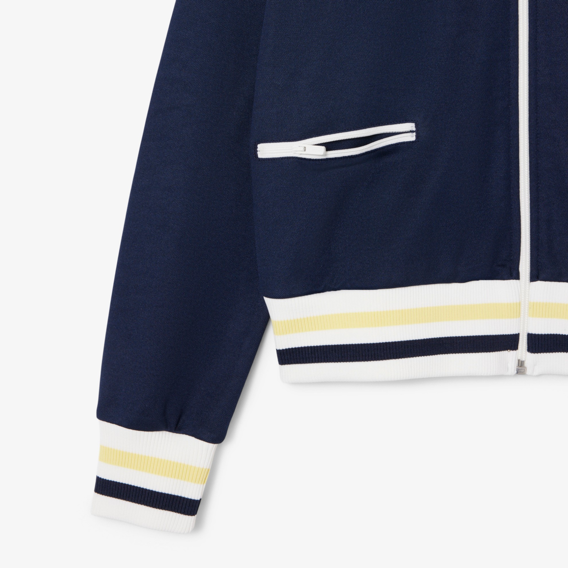 Εικόνα της Γυναικείο Zipped Stripe Accent Φούτερ 