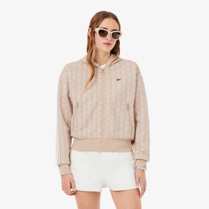 Εικόνα της Γυναικείο Monogram Hoodie Φούτερ
