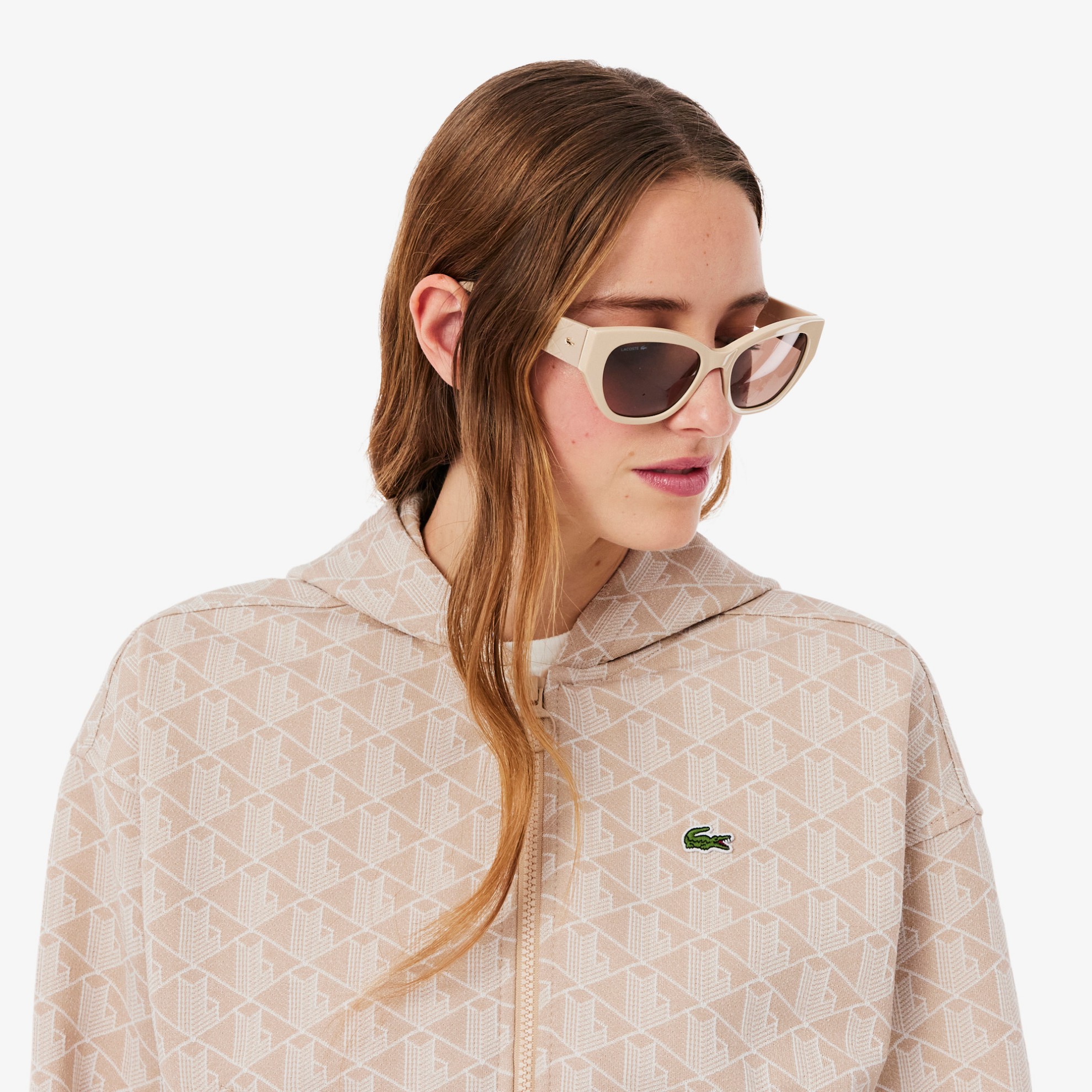 Εικόνα της Γυναικείο Monogram Hoodie Φούτερ