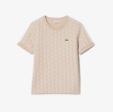 Γυναικείο Monogram Jacquard T-shirt Slim Fit