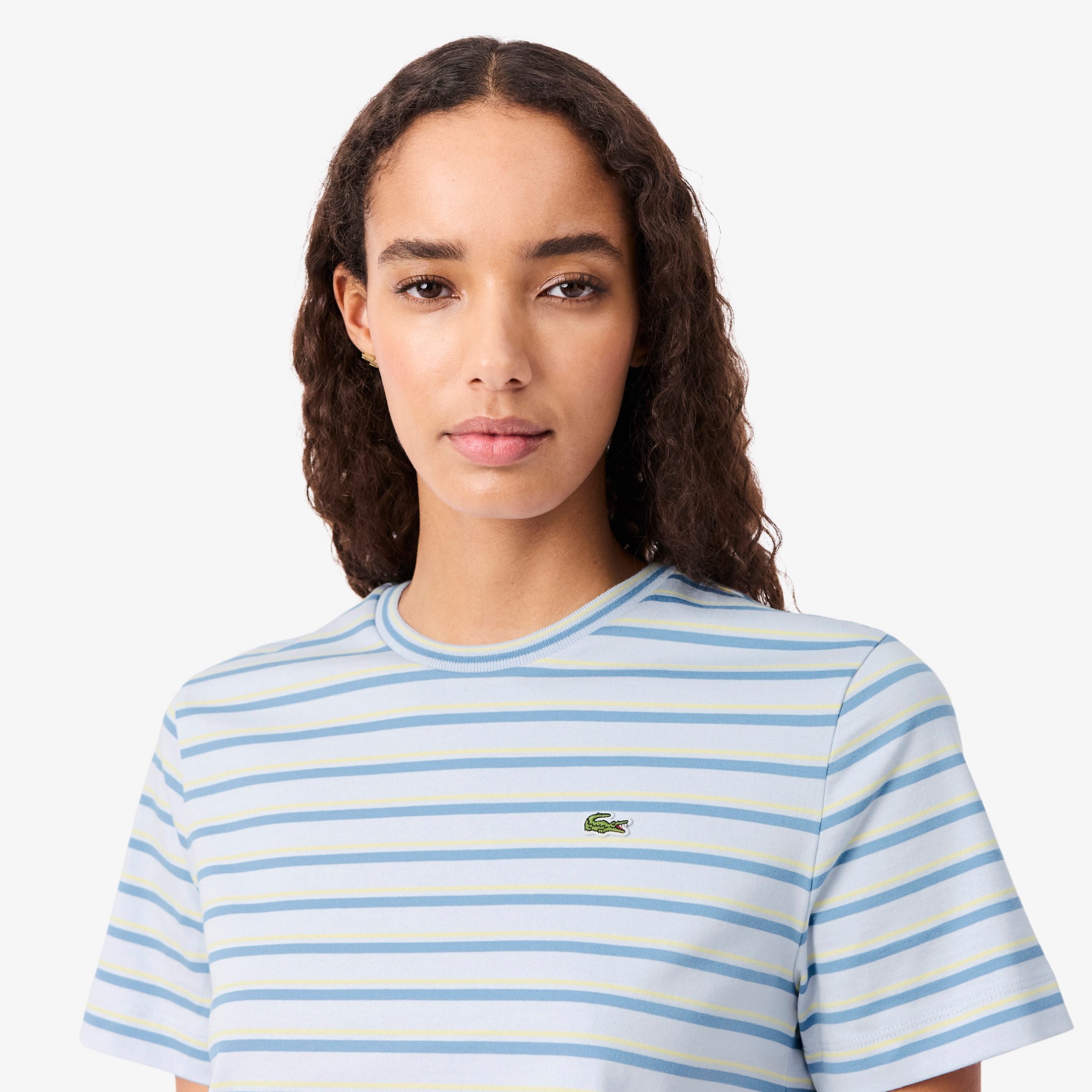 Εικόνα της Γυναικείο Ριγέ Jersey T-shirt