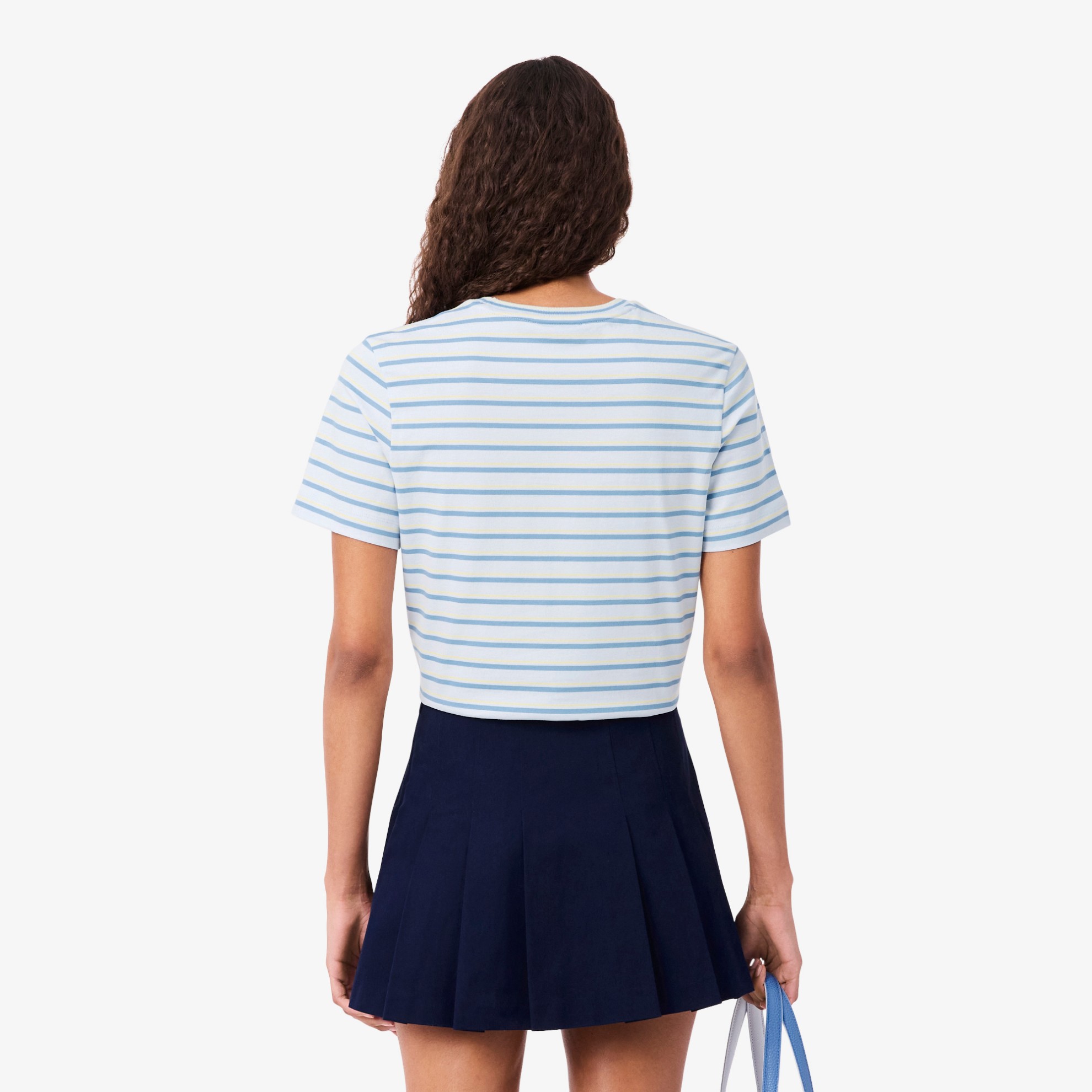 Εικόνα της Γυναικείο Ριγέ Jersey T-shirt