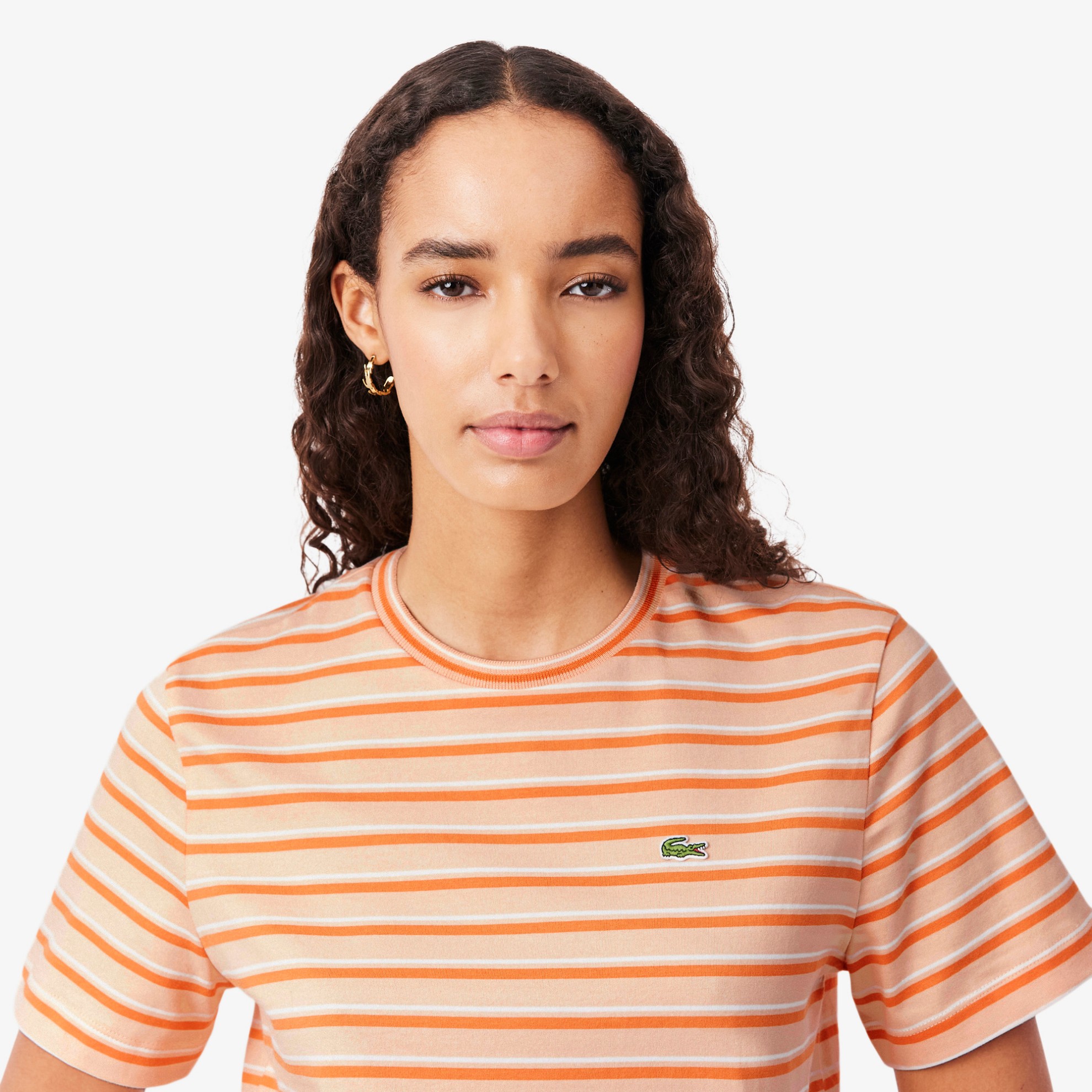 Εικόνα της Γυναικείο Ριγέ Jersey T-shirt