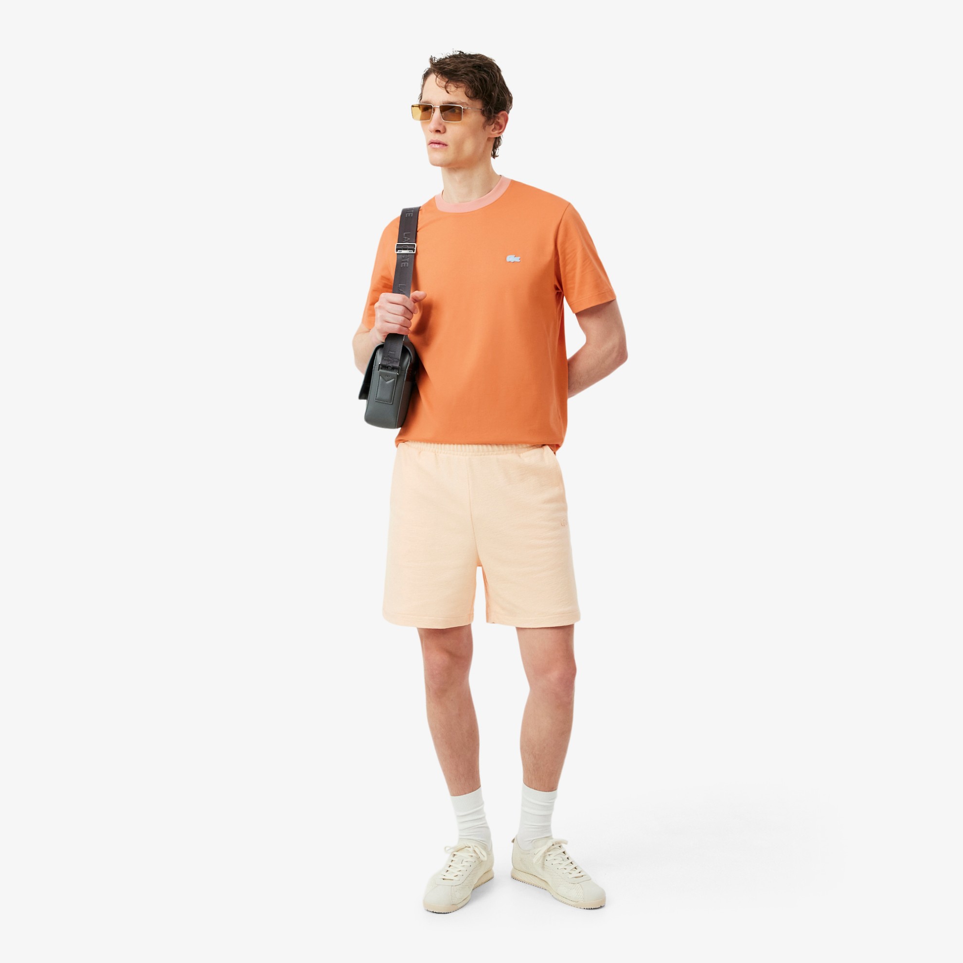 Εικόνα της Ανδρικό Colour-Block Cotton T-shirt Classic Fit 