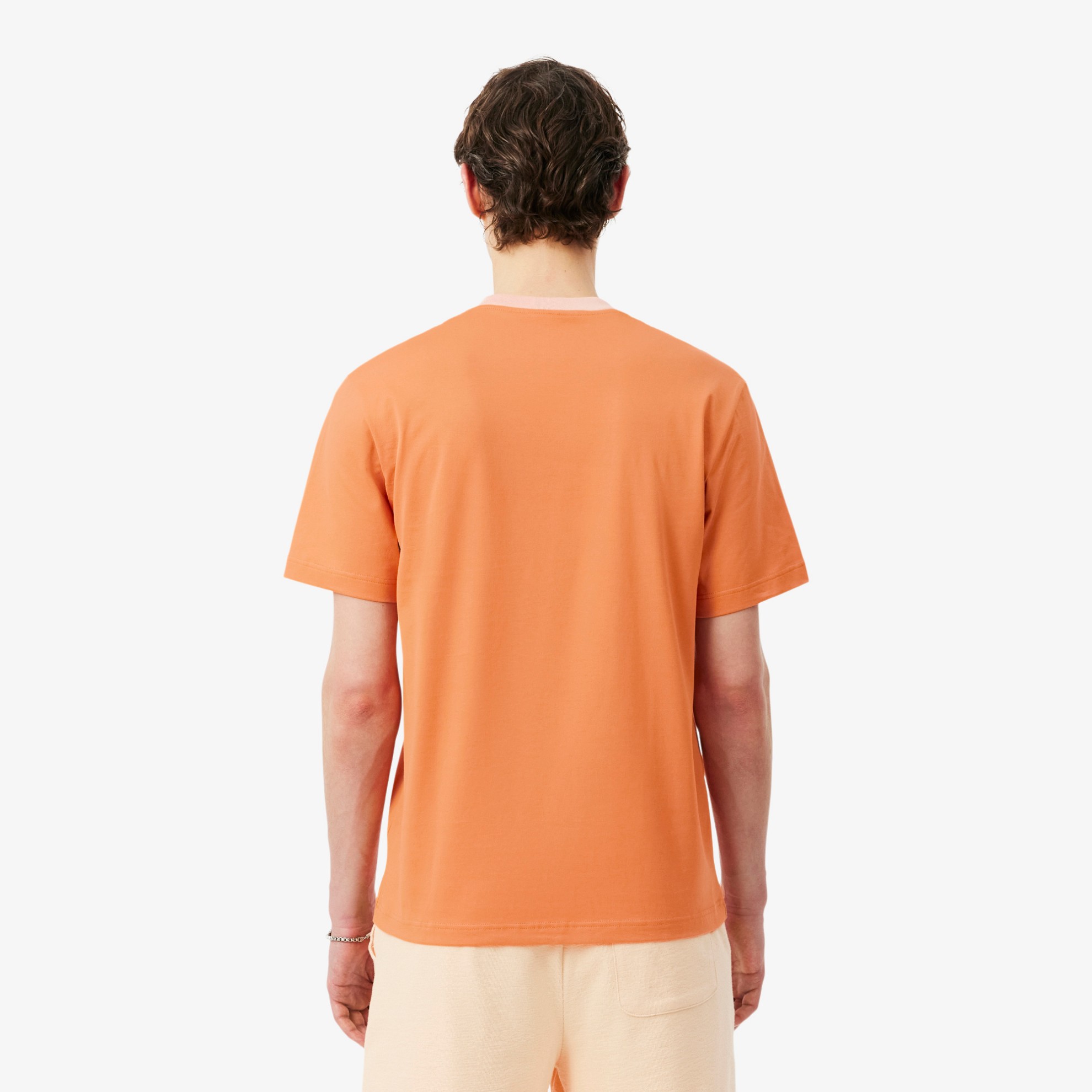 Εικόνα της Ανδρικό Colour-Block Cotton T-shirt Classic Fit 
