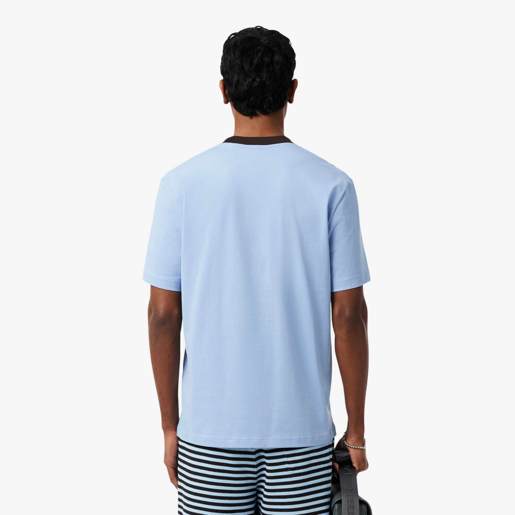 Εικόνα της Ανδρικό Colour-Block Cotton T-shirt Classic Fit 