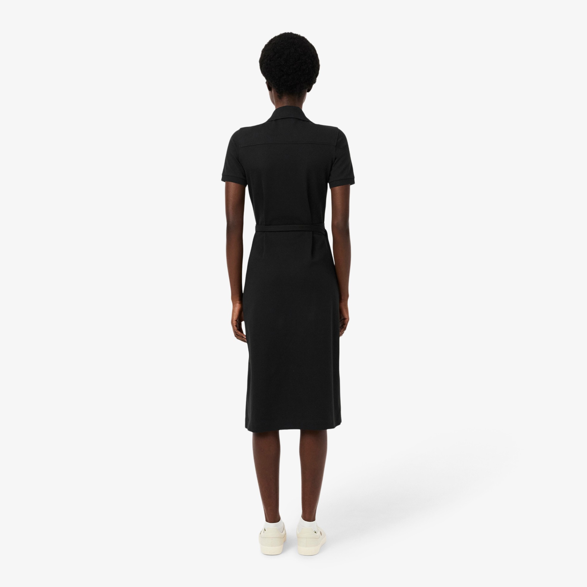Εικόνα της Γυναικείο Stretch Mini Piqué Polo Wrap Φόρεμα 