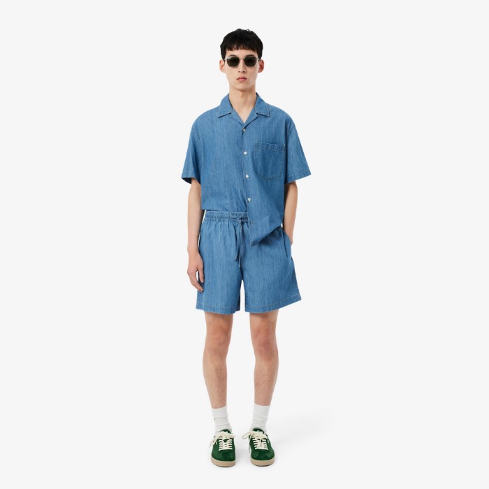 Εικόνα της Ανδρικό Relaxed Fit Denim Σορτς