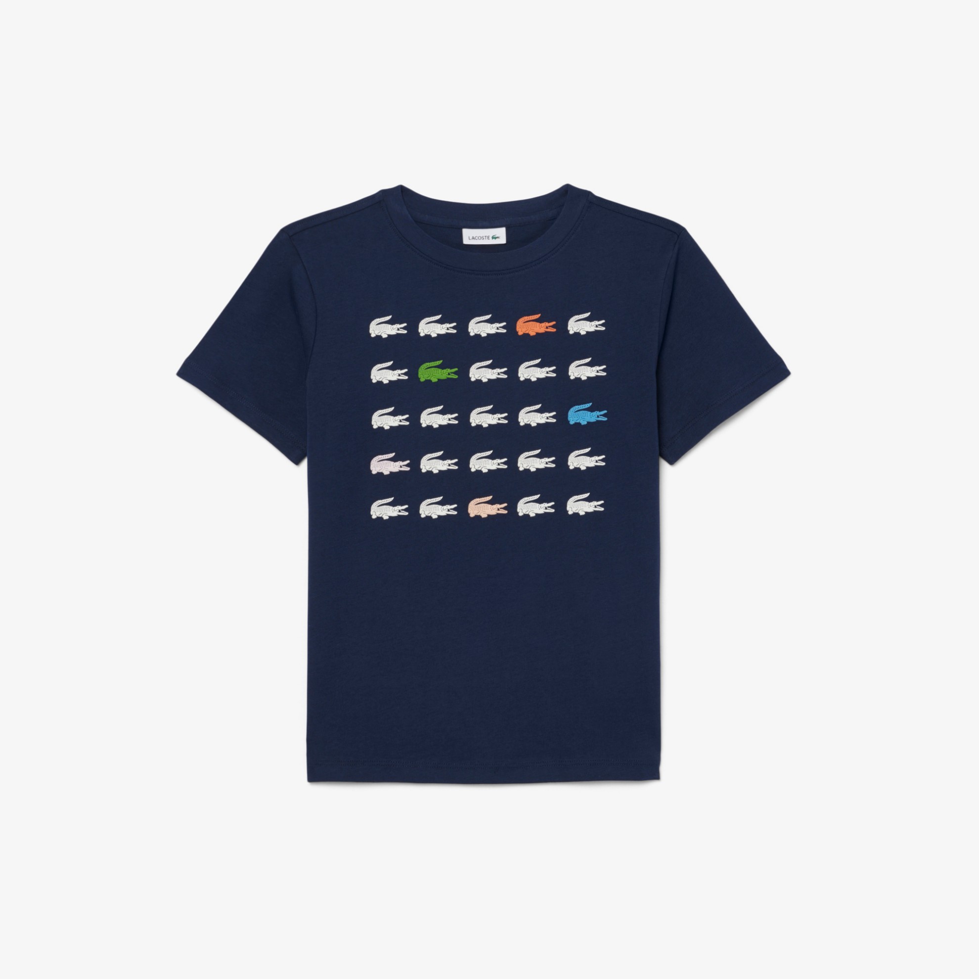 Εικόνα της Παιδικό Crocodile Print Cotton T-Shirt