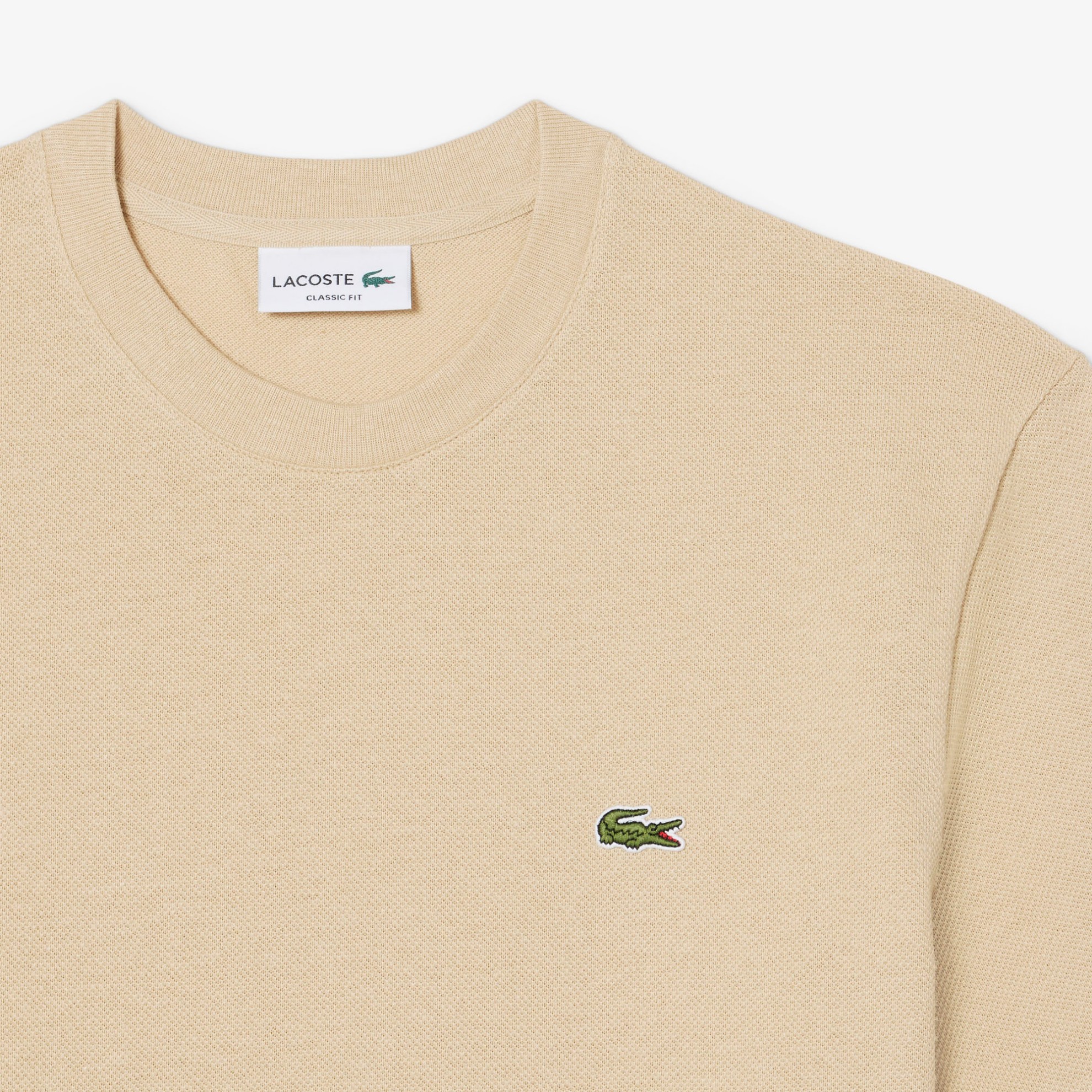Εικόνα της Ανδρικό Heavy Cotton and Linen Piqué T-Shirt