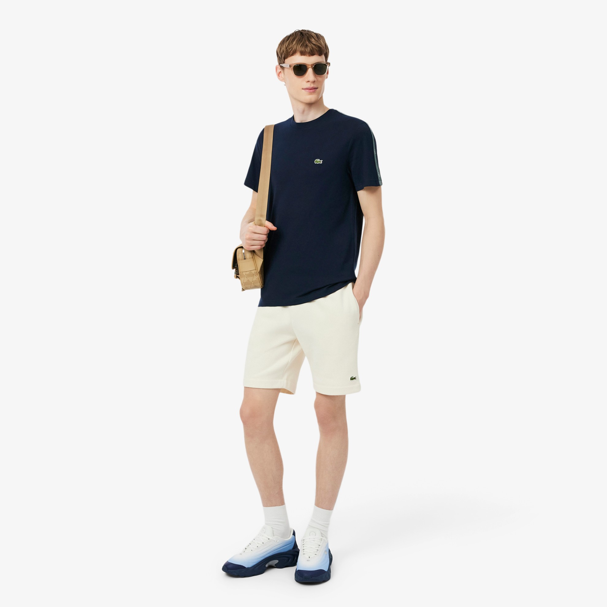 Εικόνα της Ανδρικό Branded Stripe Band T-Shirt