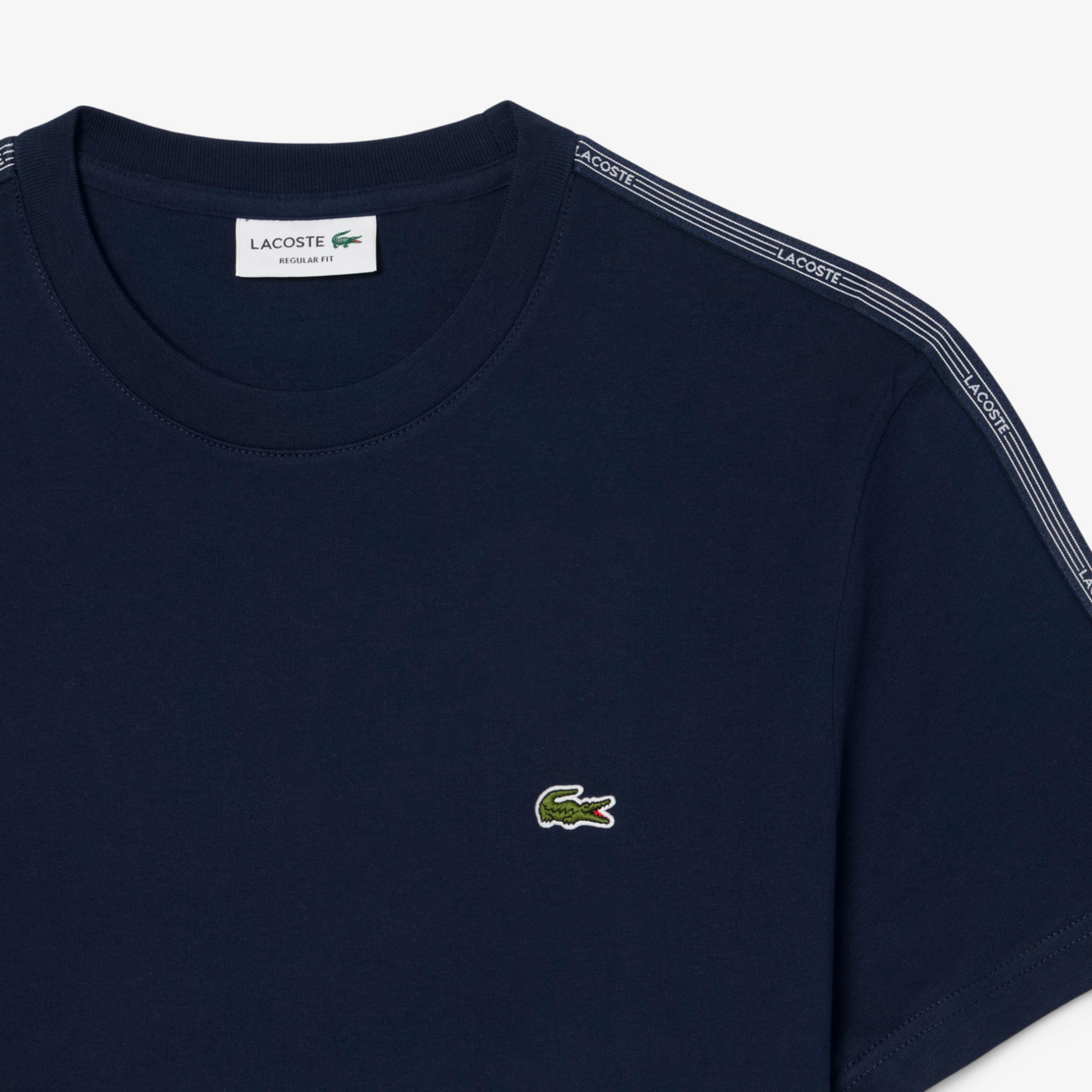 Εικόνα της Ανδρικό Branded Stripe Band T-Shirt