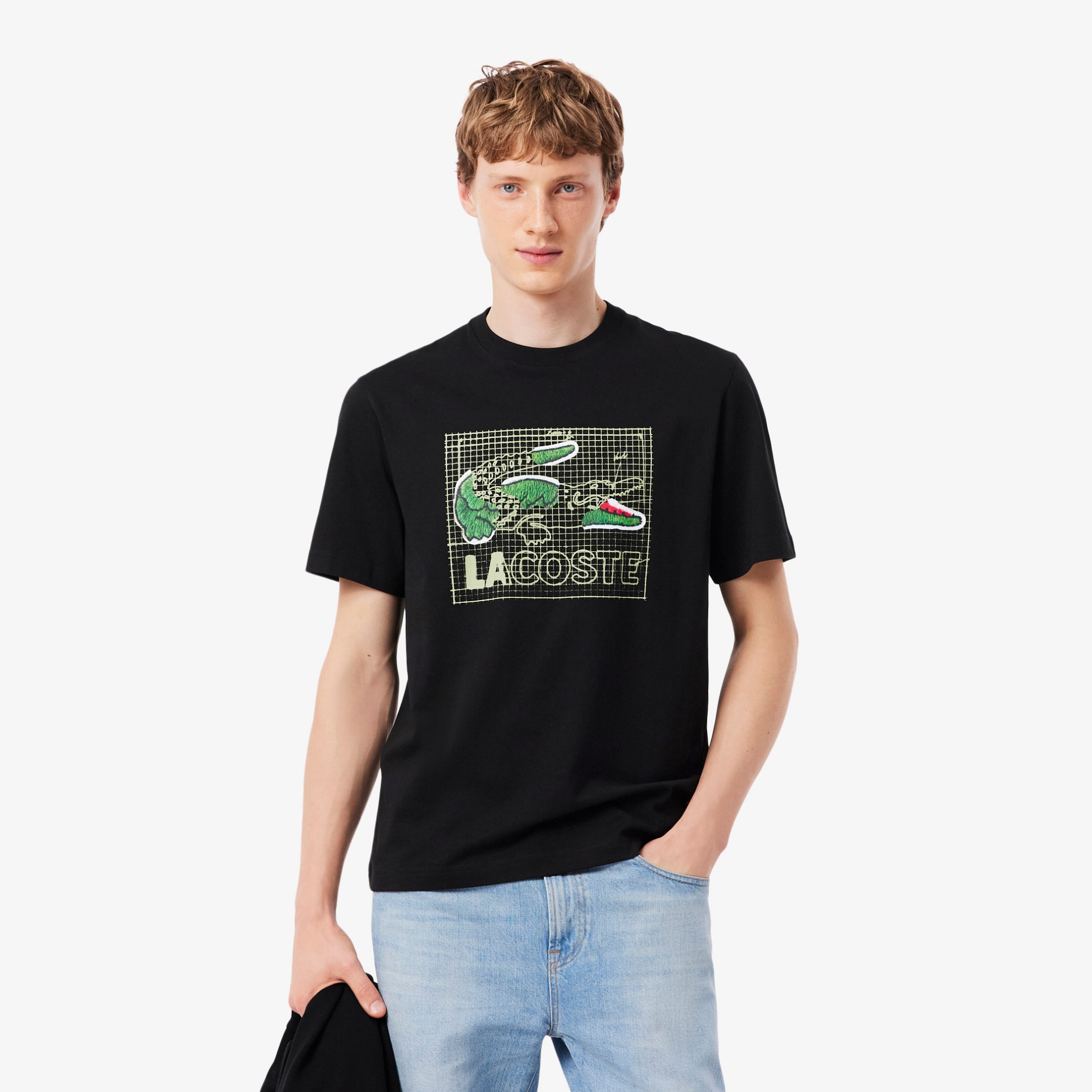 Εικόνα της Ανδρικό Printed Cotton T-Shirt