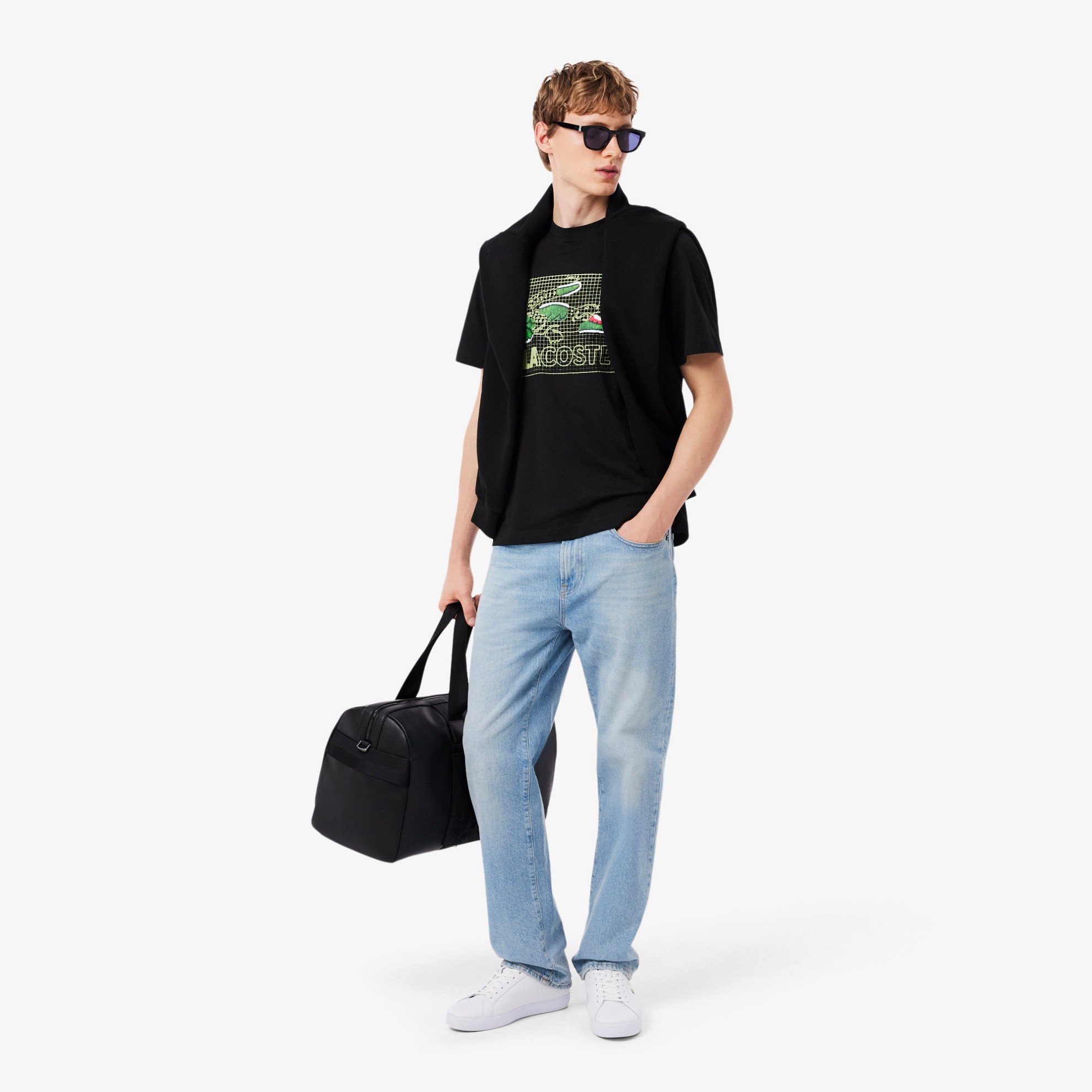 Εικόνα της Ανδρικό Printed Cotton T-Shirt