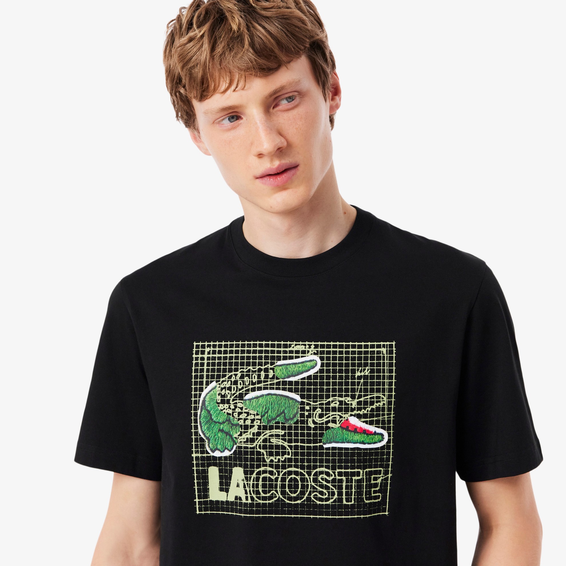 Εικόνα της Ανδρικό Printed Cotton T-Shirt