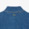 Εικόνα της Γυναικεία Oversized Lightweight Denim Polo Μπλούζα