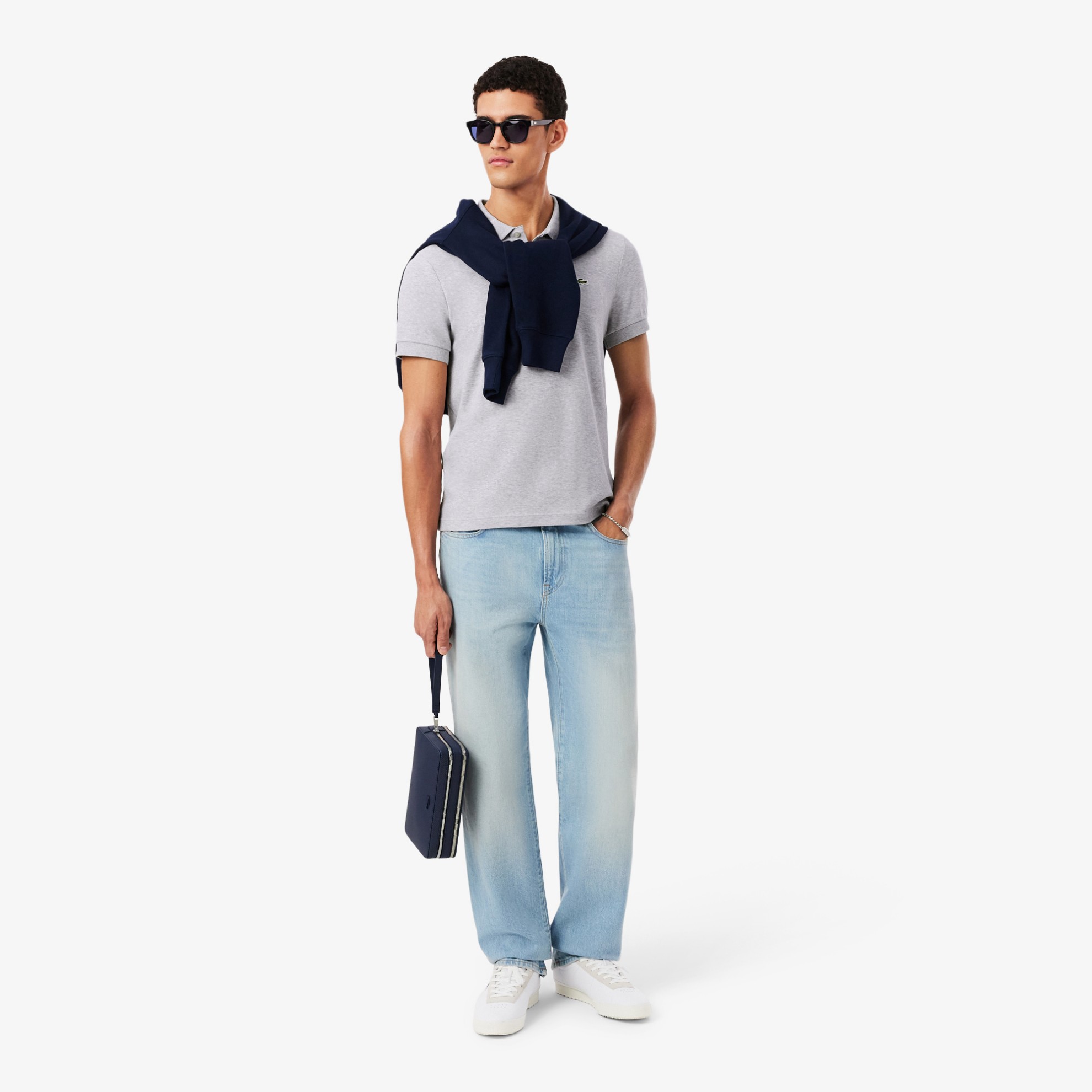 Εικόνα της Ανδρική Pima Cotton Polo Μπλούζα Regular Fit 