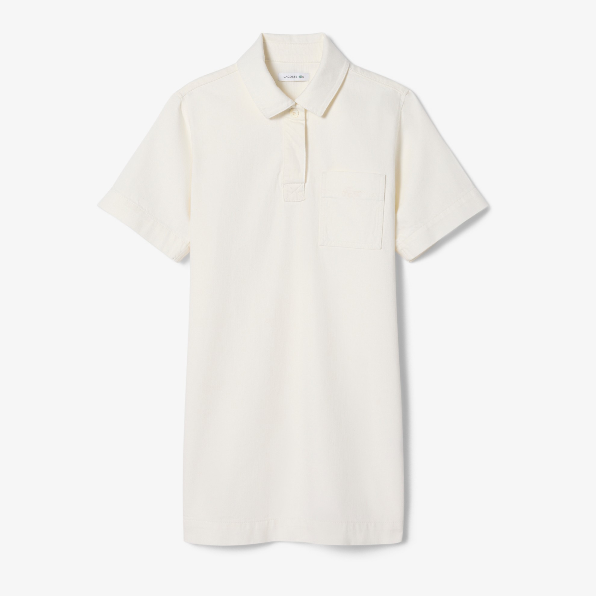 Εικόνα της Oversized Denim Polo Φόρεμα