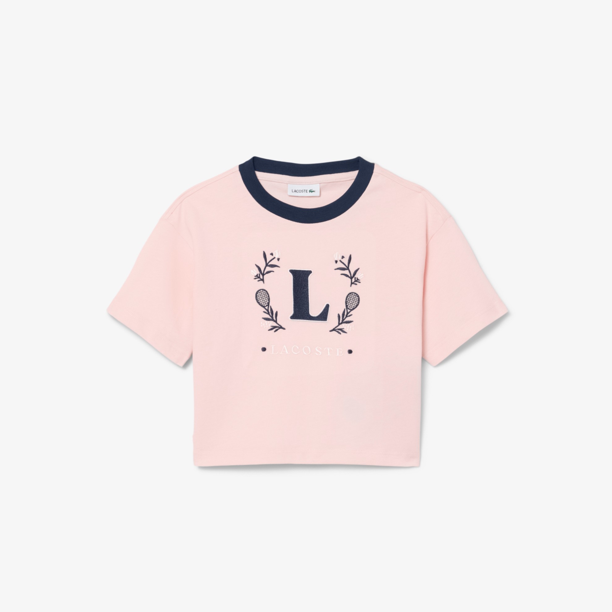 Εικόνα της Παιδικό Contrast Badge Cotton T-shirt